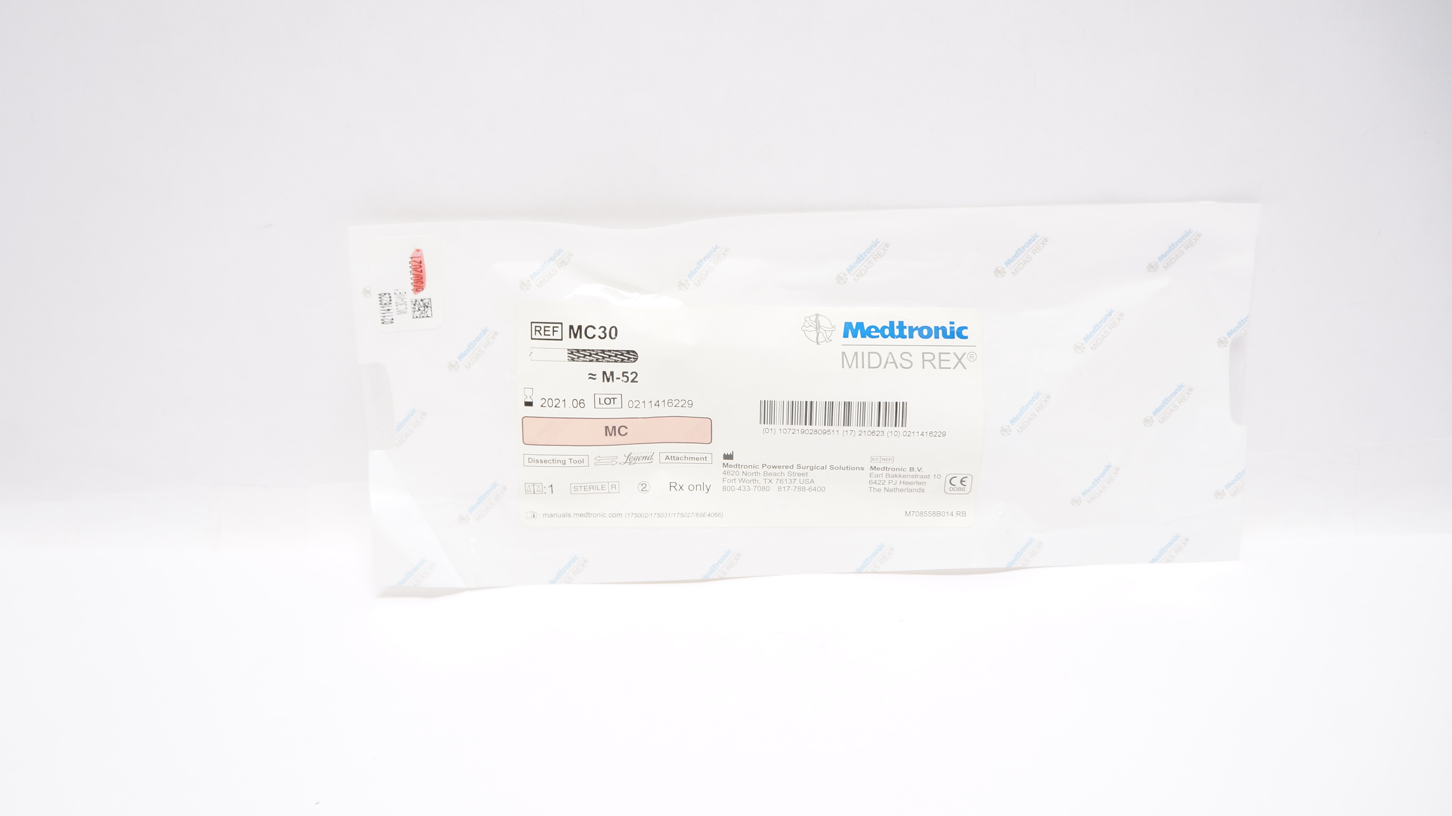 Medtronic MC30 Midas Rex Dissecting Tool M-52 (x)