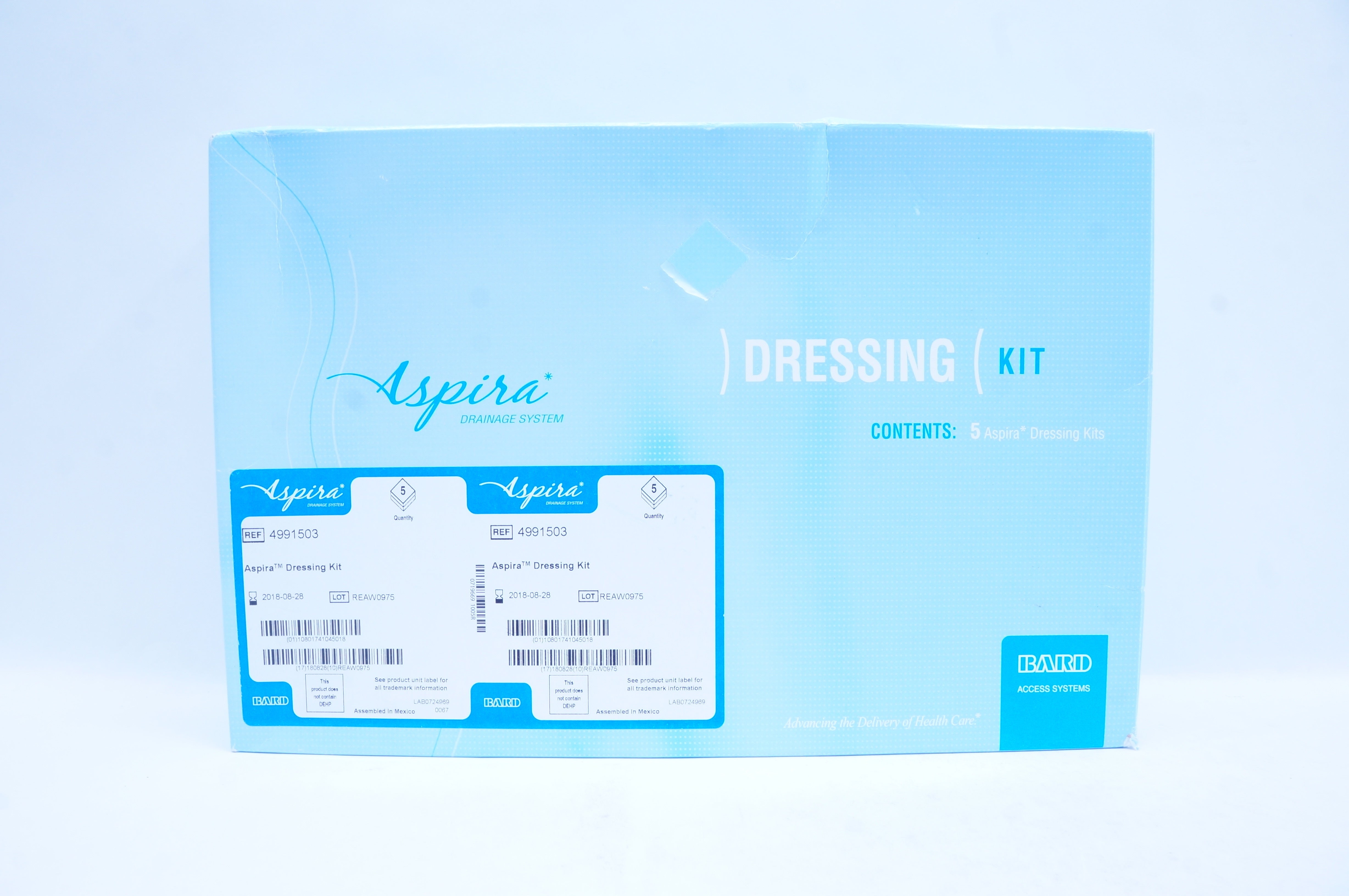 Bard 4991503 Aspira Dressing Kit (x) - Box of 3