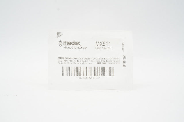 Medex MX511 3-Way Stopcock