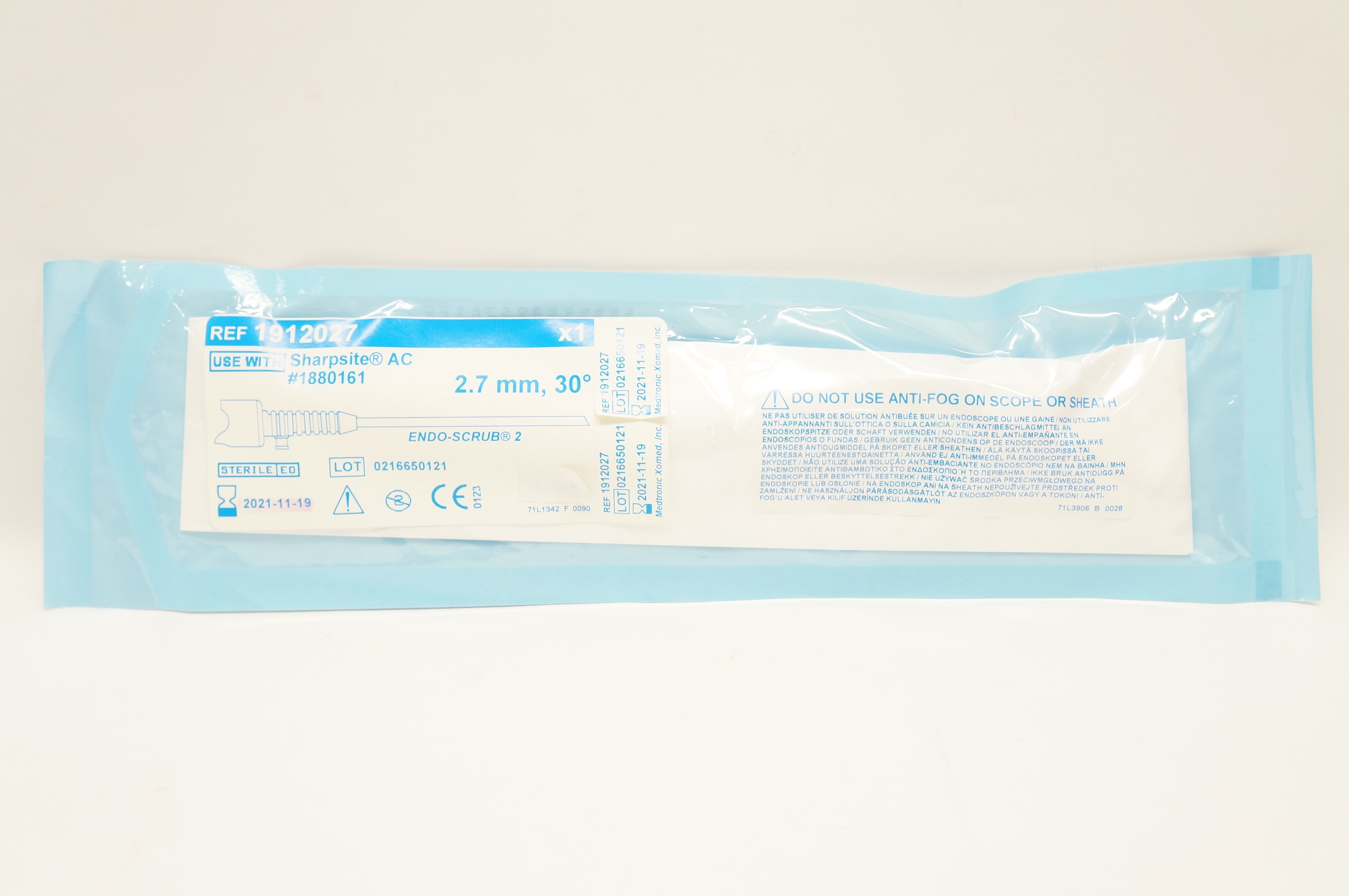 Medtronic 1912027 ENDO-SCRUB 2 Sheath 2.7mm, 30degree (x)