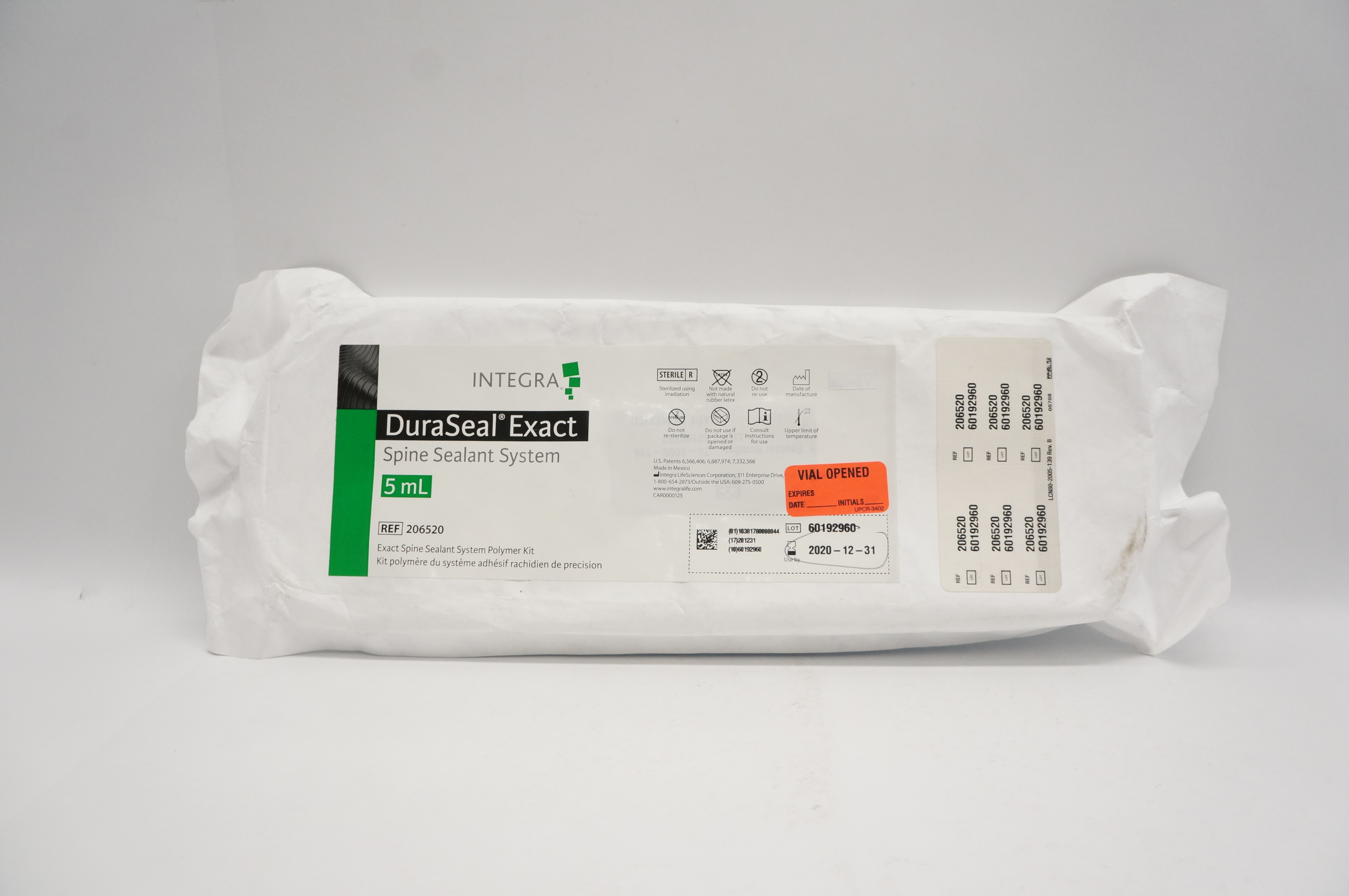 Integra 206520 DuraSeal Exact Spine Sealant System 5mL (x)