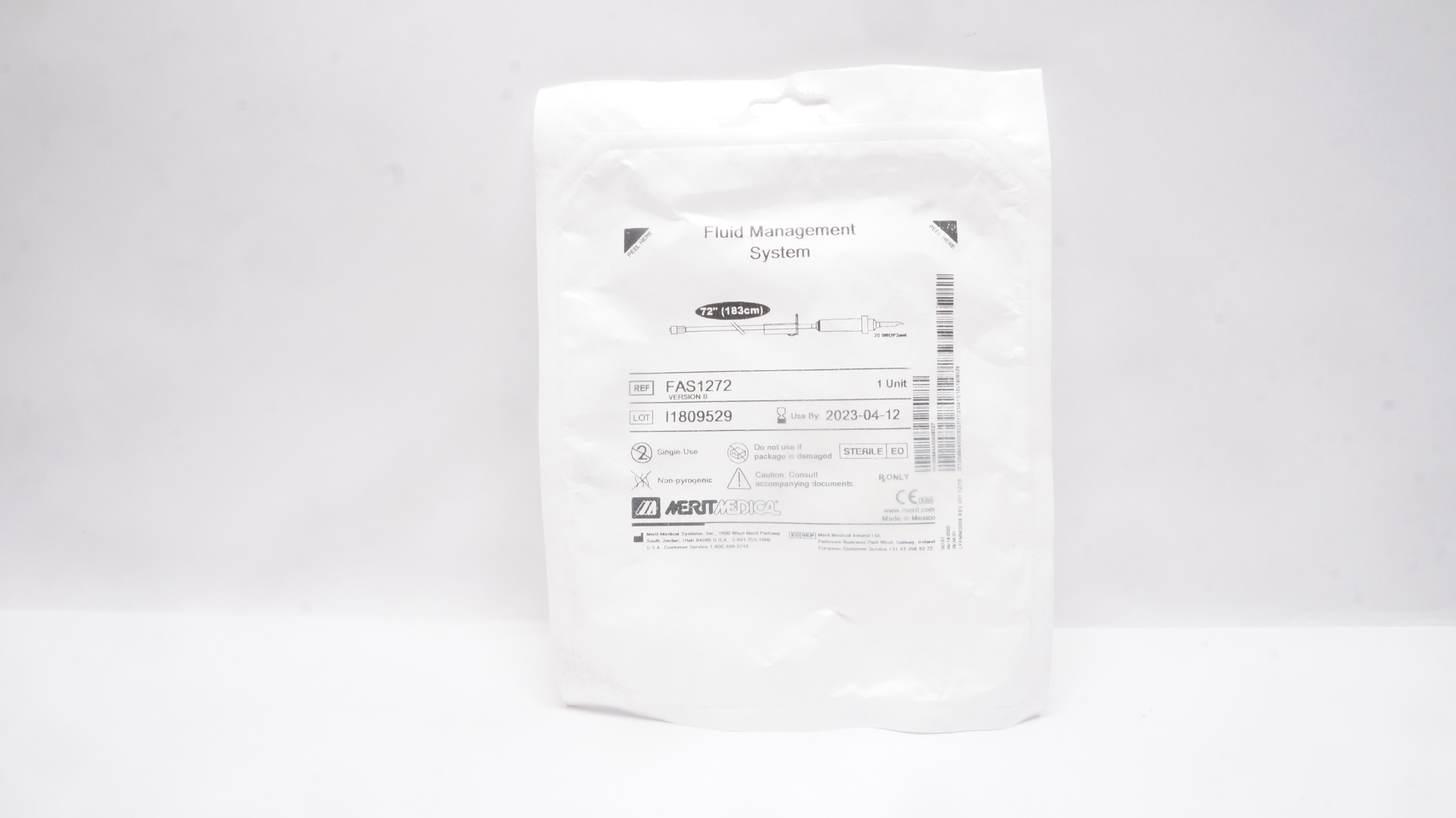 Merit Medical FAS1272 Fluid Management System 72In (x)