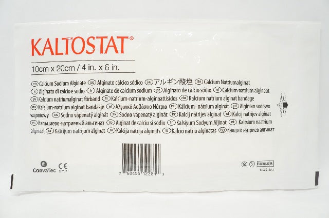 ConvaTec Kaltostat Calcium Sodium Alginate 4inch x 8inch
