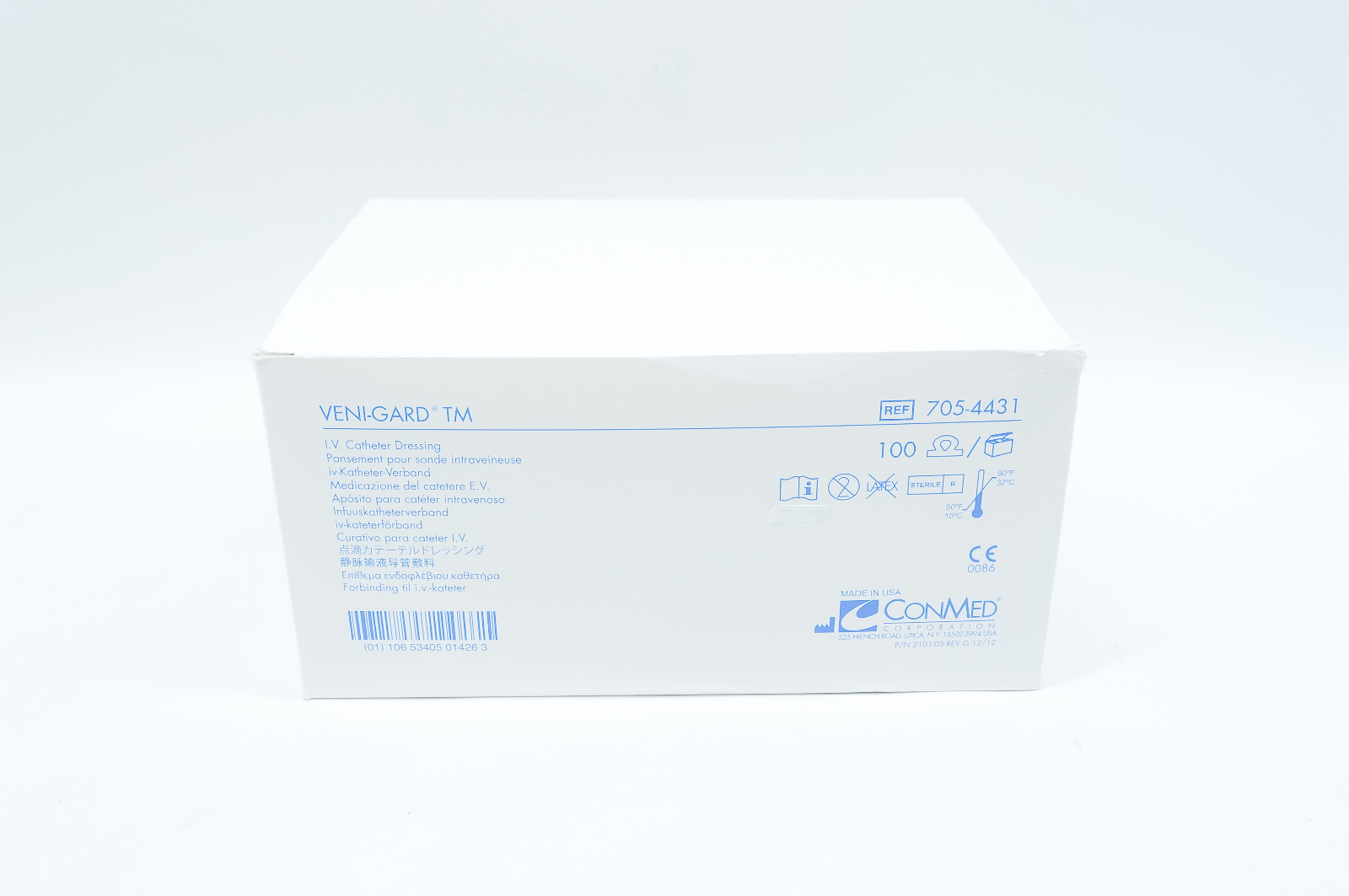 ConMed 705-4431 VENI-GARD TM IV Cath. Dressing