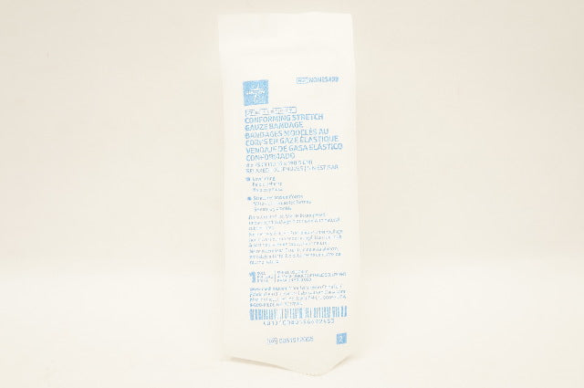 Medline NON25498 Conforming Stretch Gauze Bandage 4inch x 75inch Relaxed