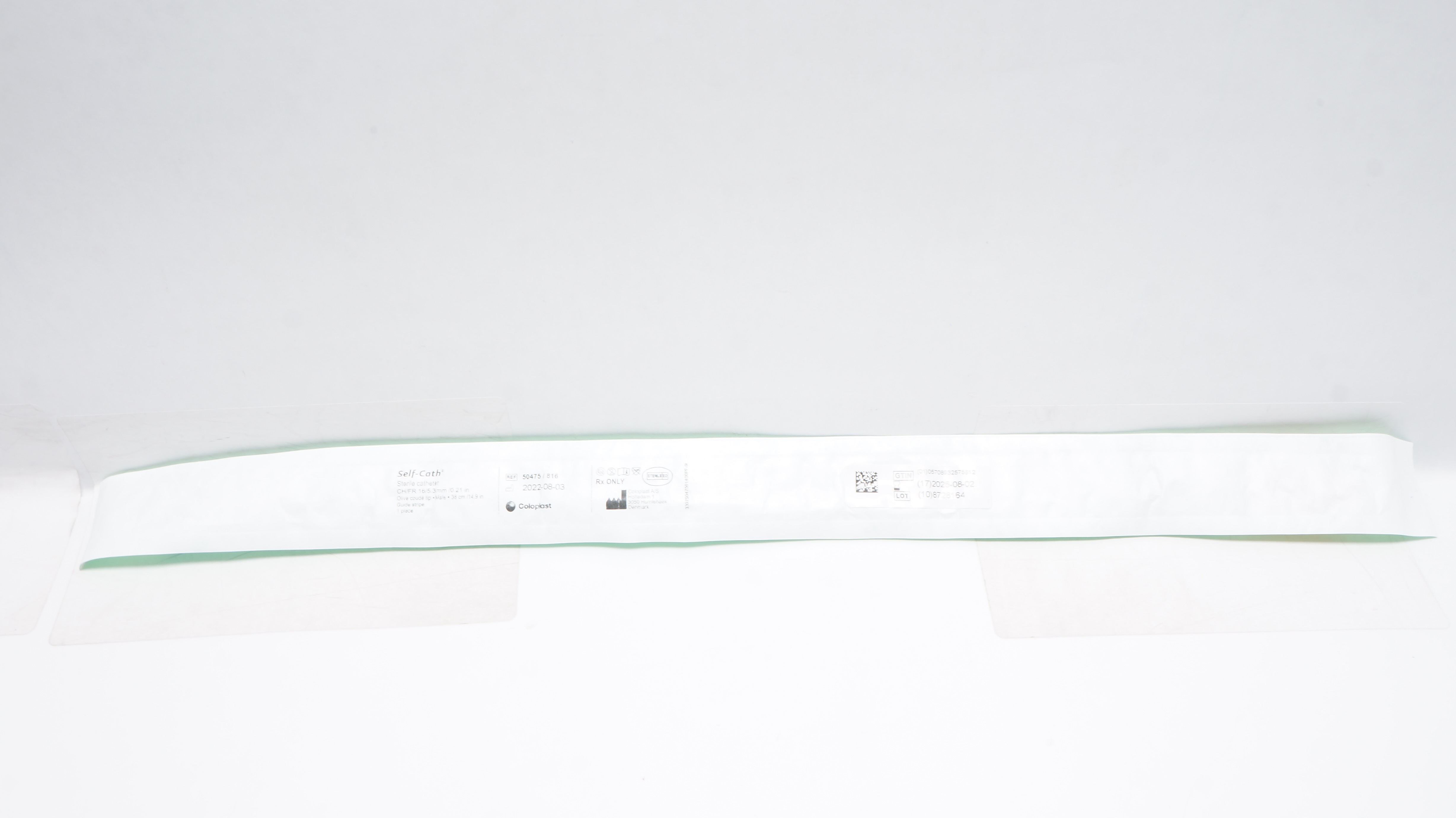 Coloplast 50475/816 Self-Cath Sterile Cath. Olive Coude Tip 16Ch/Fr x 14.9inch
