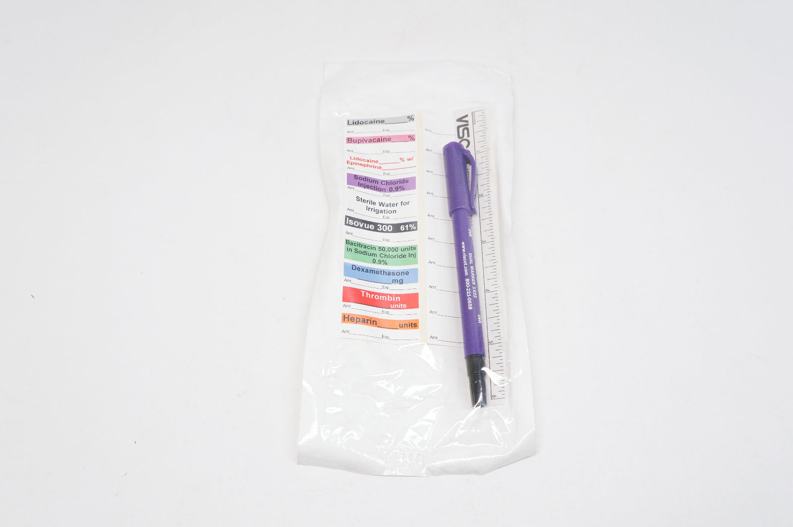 Viscot Medical 9SBH1-DTR Vismark Medication Labels (x)