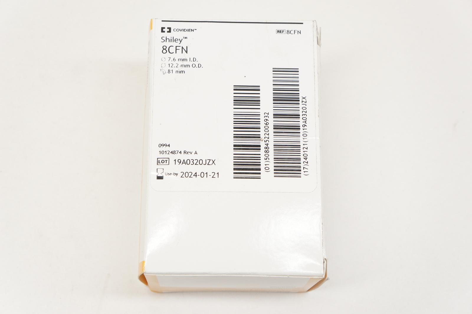 Covidien 8CFN Shiley Tracheostomy Tube Cuffles with Inner Cannula