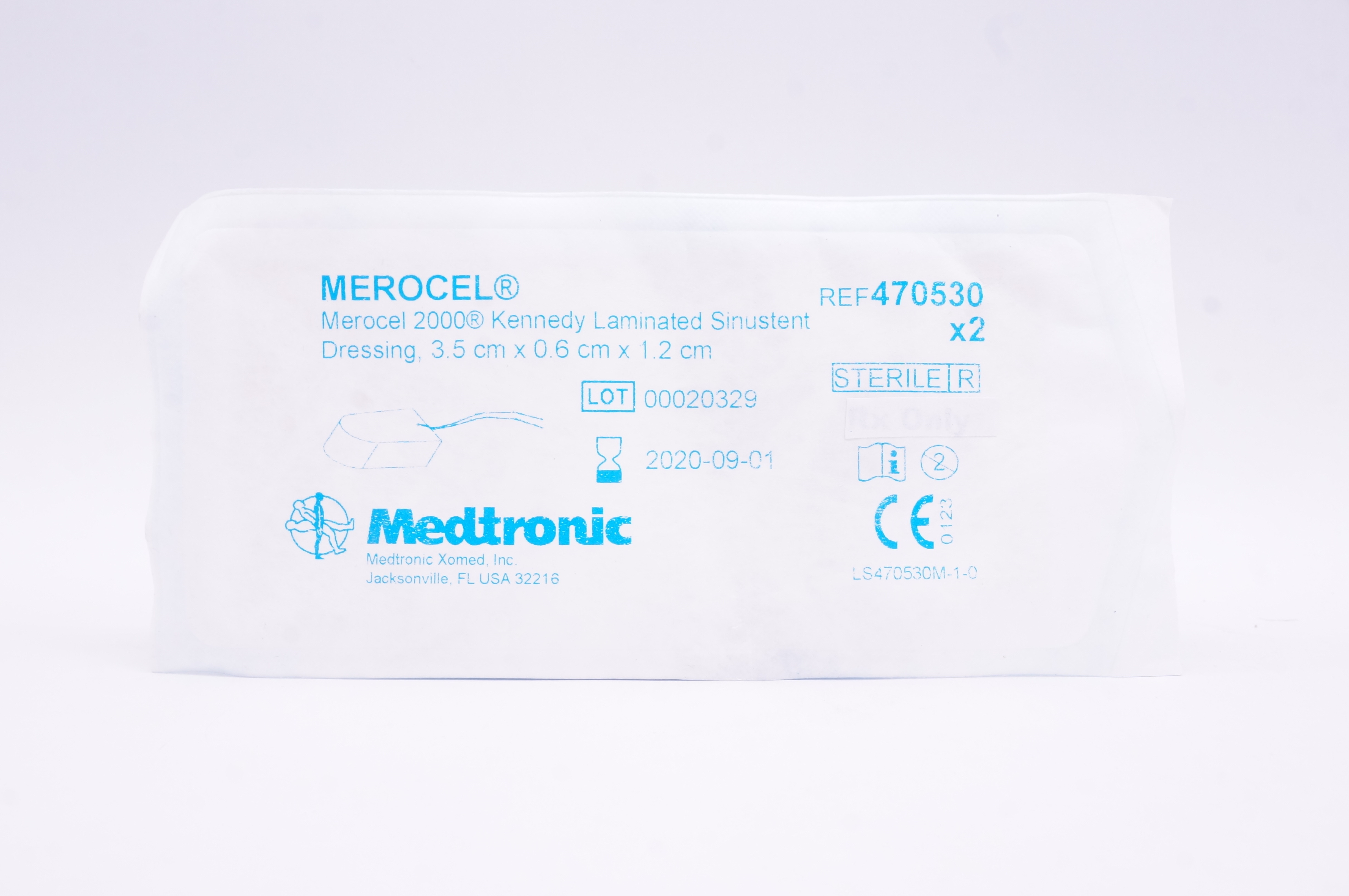 Medtronic 470530 Merocel 2000 Laminated Sinustent Dressing 3.5 x 0.6 x ...