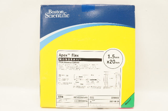 Boston Scientific 389592015 Apex Flex PT.A Dilatation Cath. 1.5 x 20mm (x)