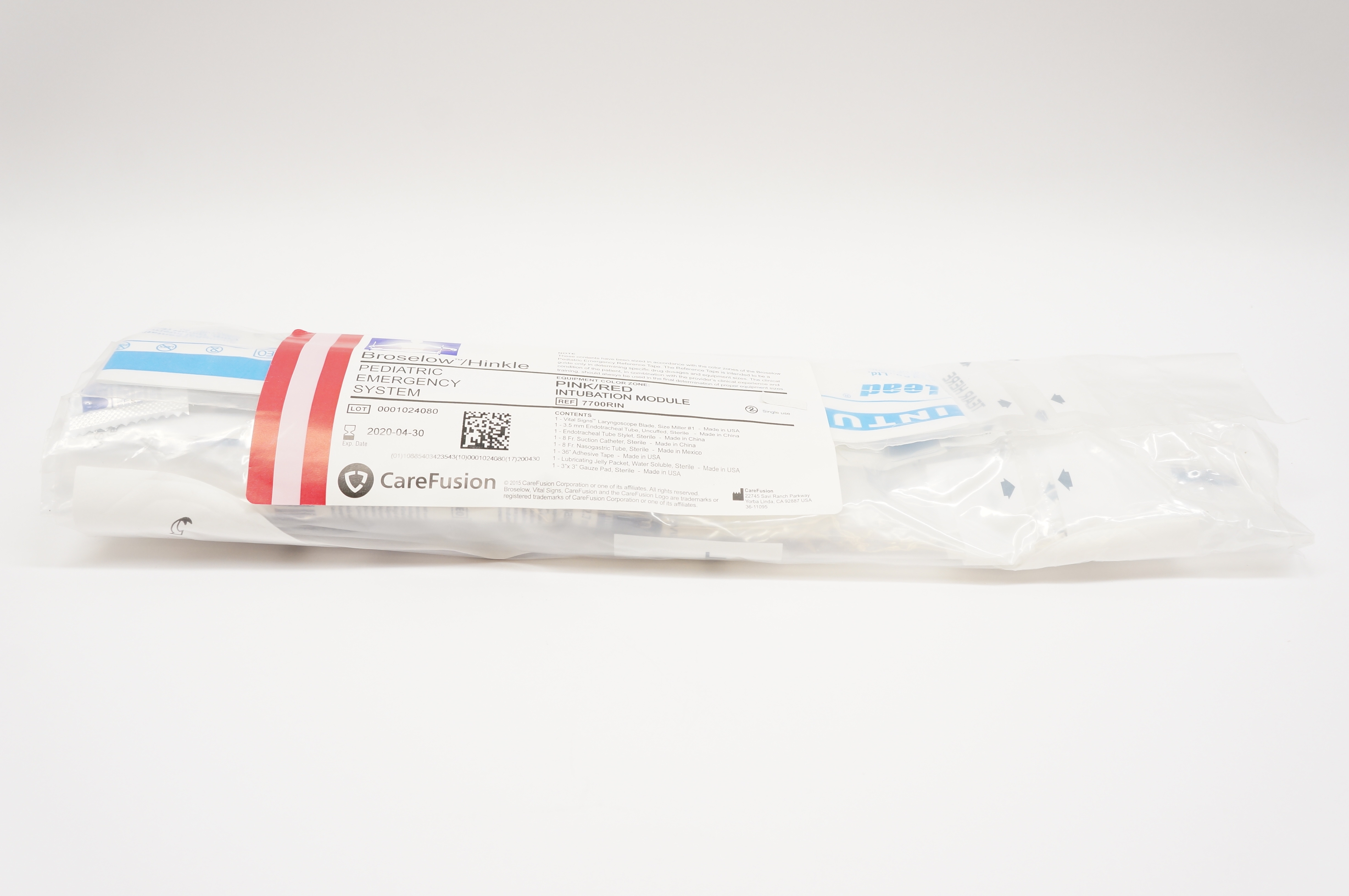 CareFusion 7700RIN Intubation Module Pink/Red (x)