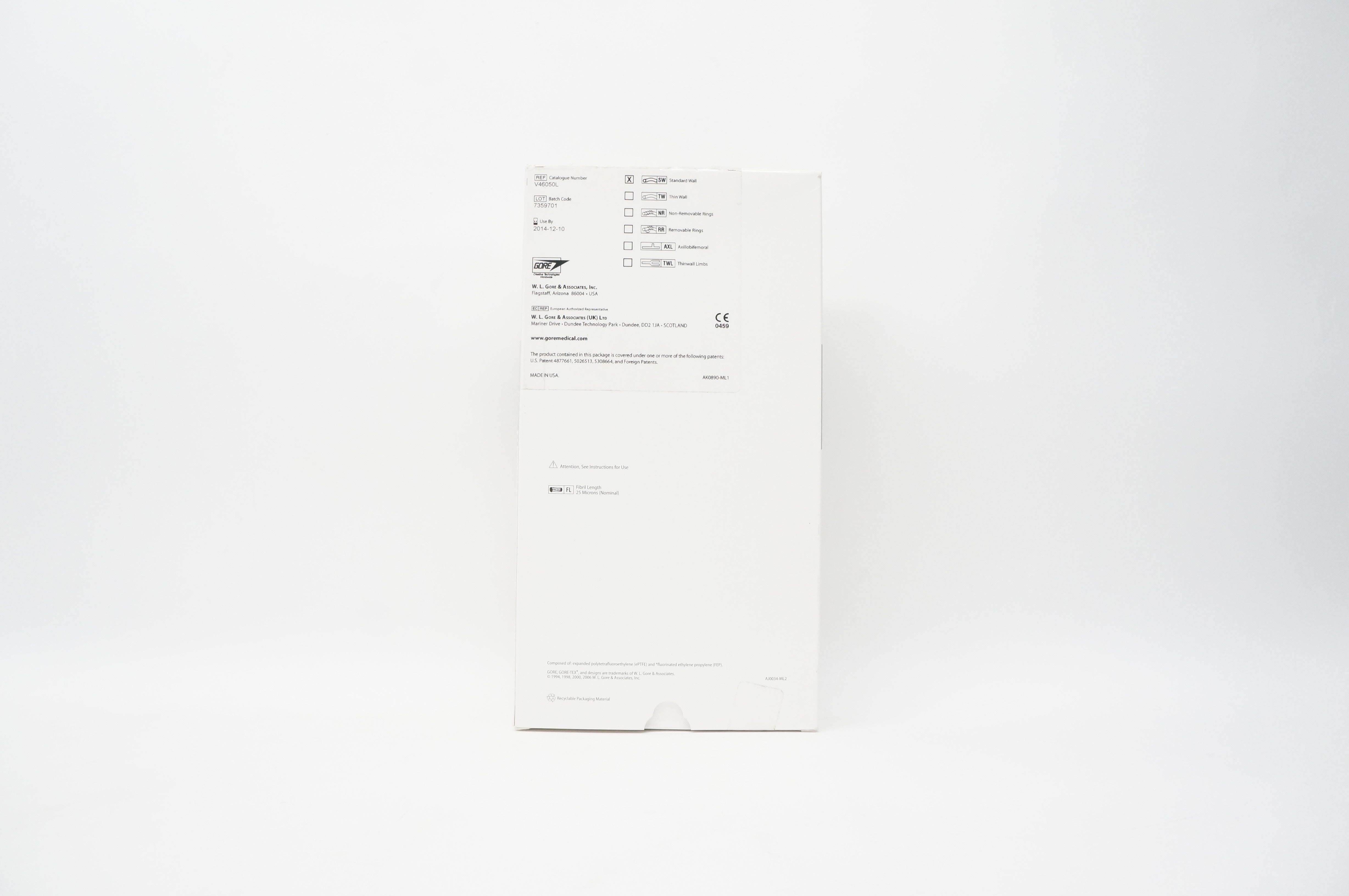 Gore V46050L Vascular Graft Standard Wall (x)