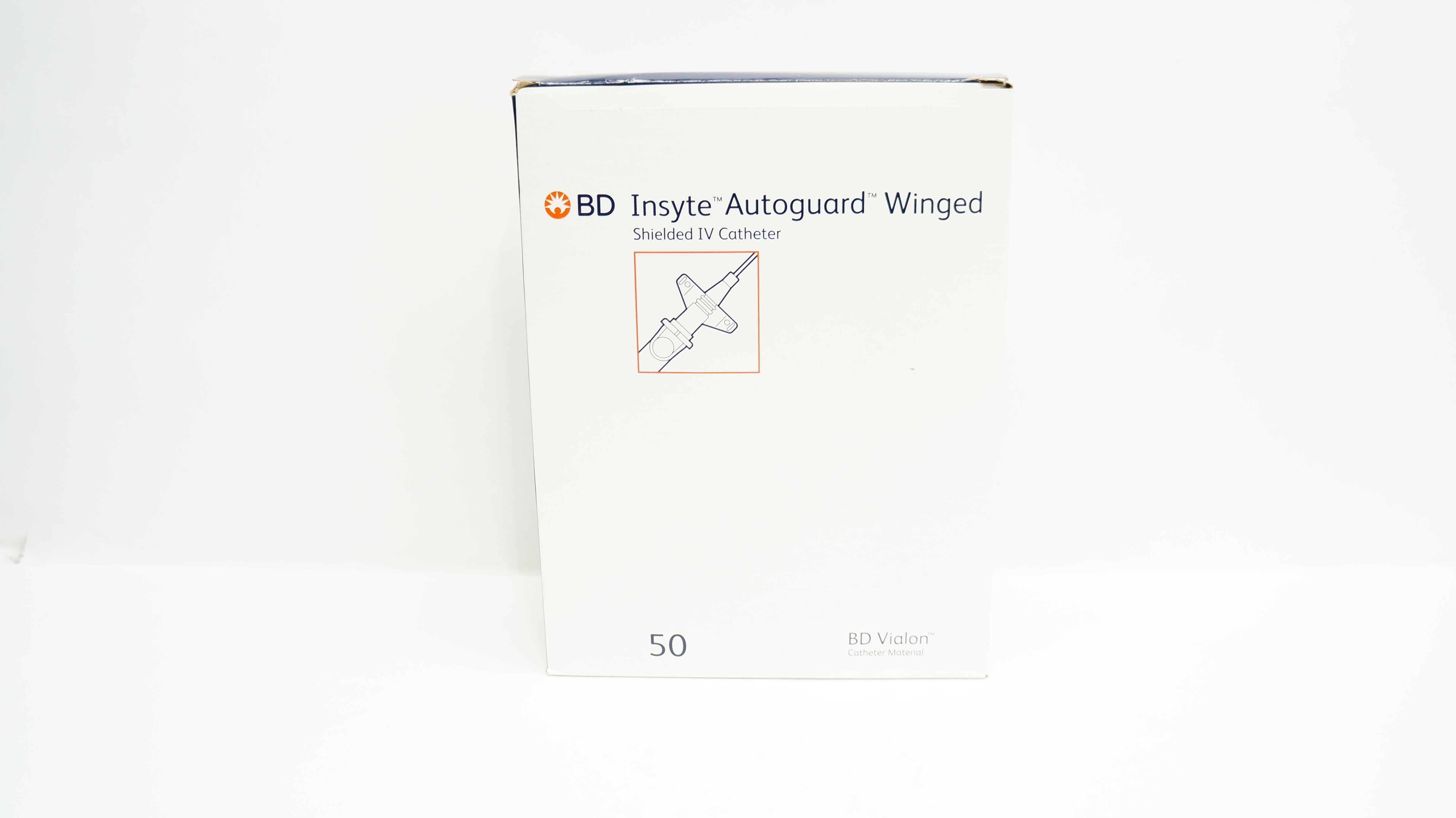 BD 381537 Insyte Autoguard Winged 20GA 1.88inch - Box of 50 (x)