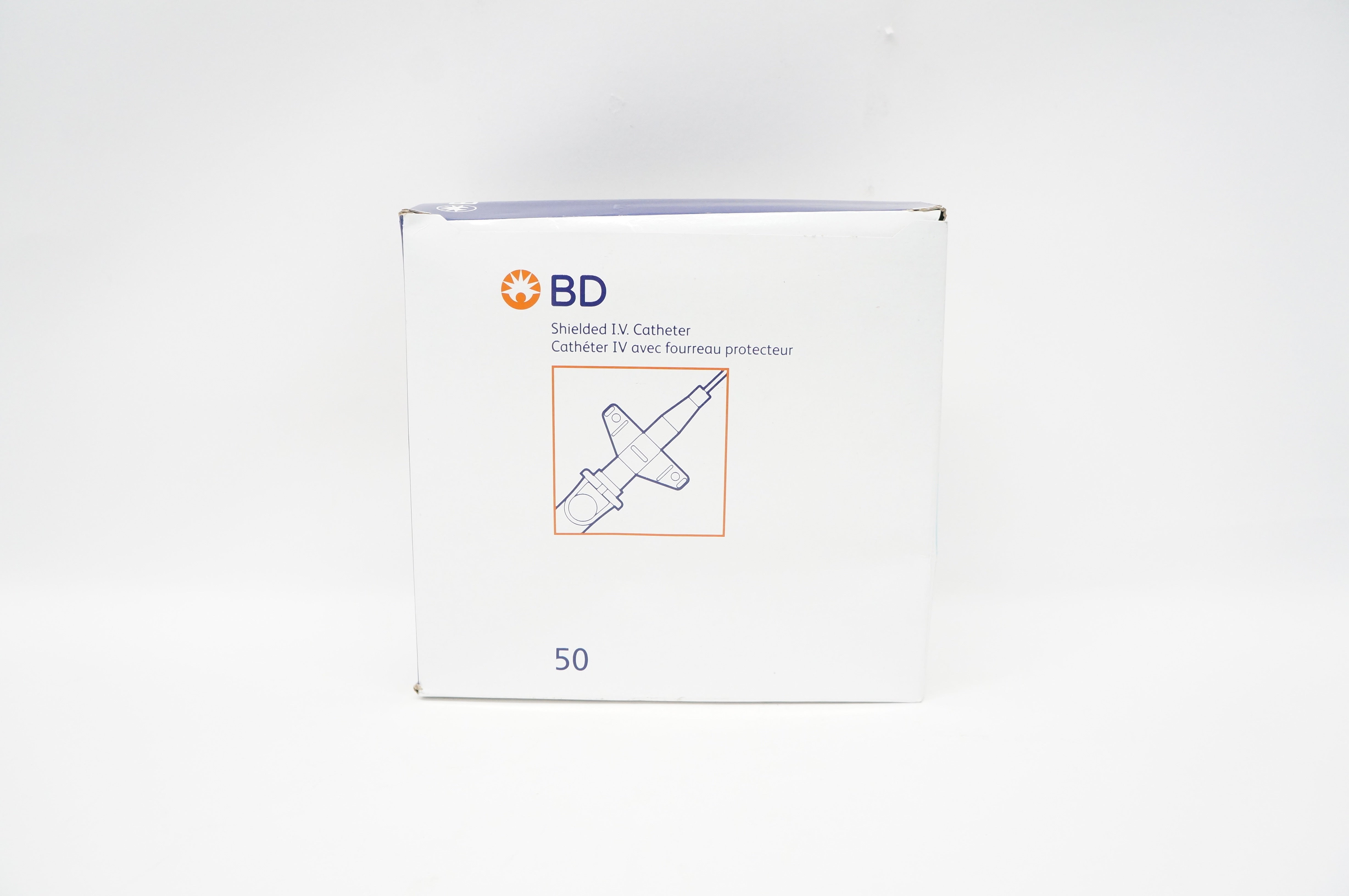 BD 381523 Insyte Autoguard Winged 22Ga 1.00inch 0.9 x 25mm - Box of 50