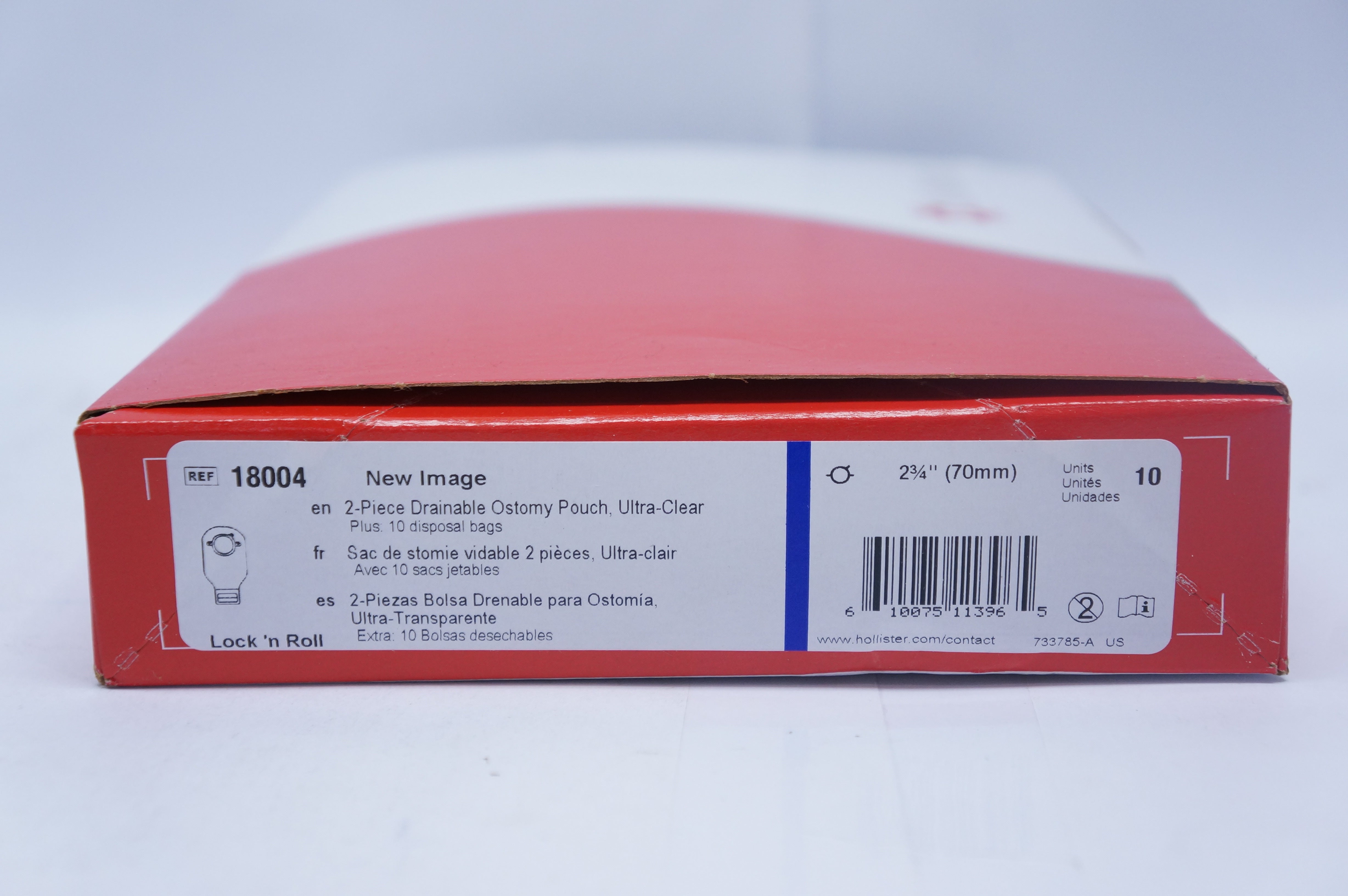 Hollister 18004 2 Piece Drainable Ostomy Pouch 2 3 4inch Box Of 10 hollister-18004-2-piece-drainable-ostomy-pouch-2-3-4inch-box-of-10