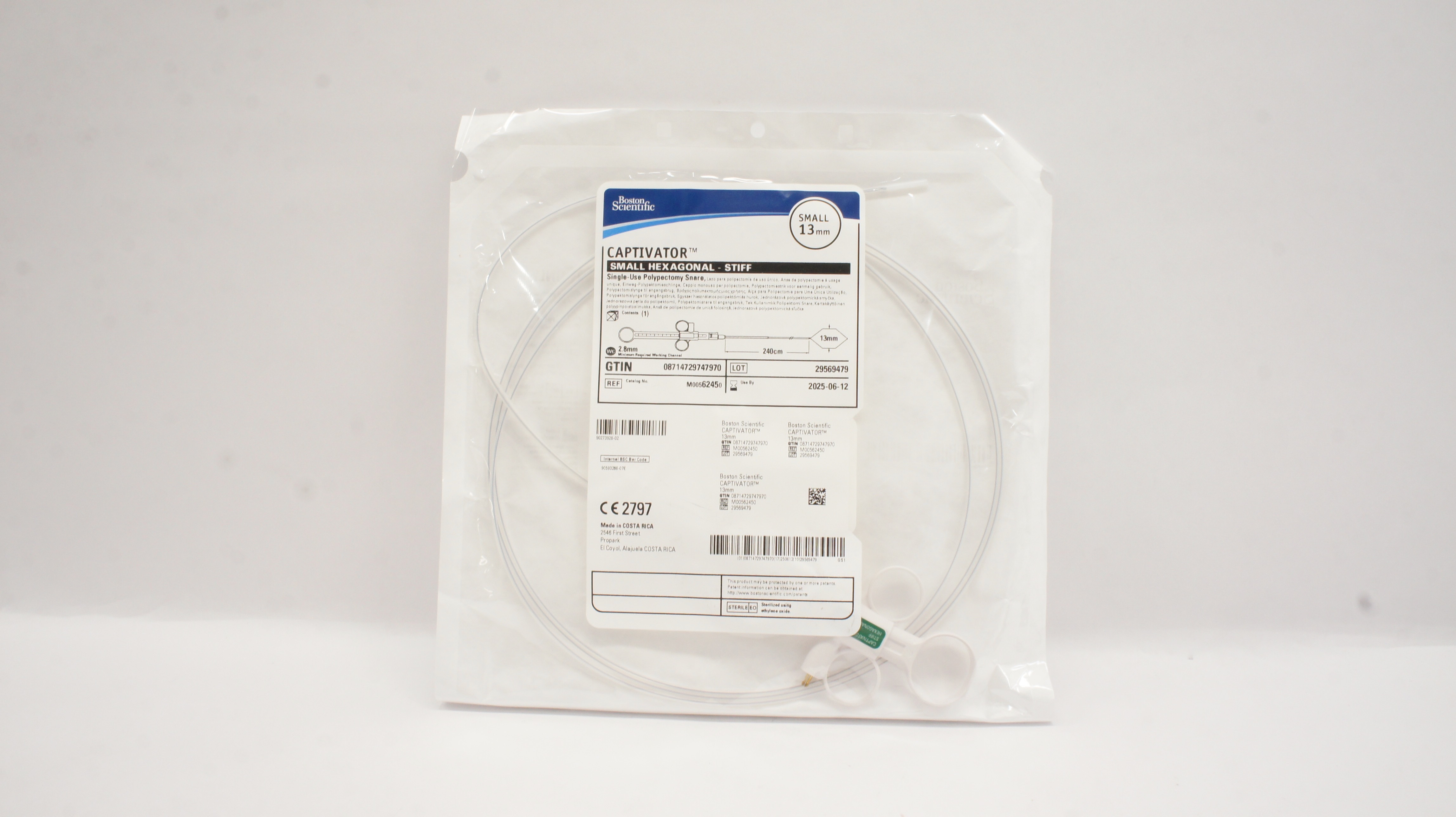 Boston Scientific 6245 Captivator Small Hexagonal - Stiff Small 13mm