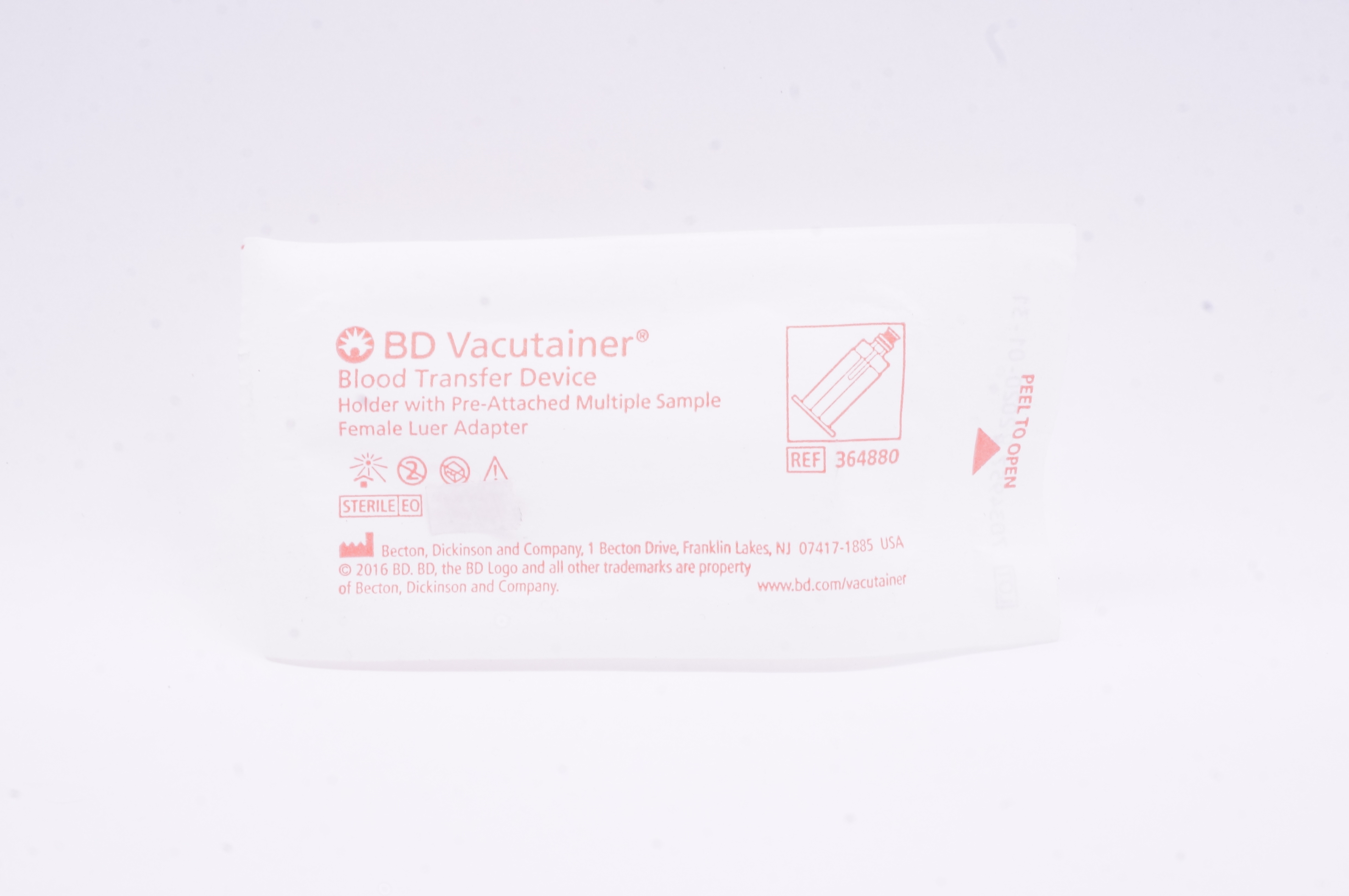BD 364880 Vacutainer Blood Transfer Device (x)