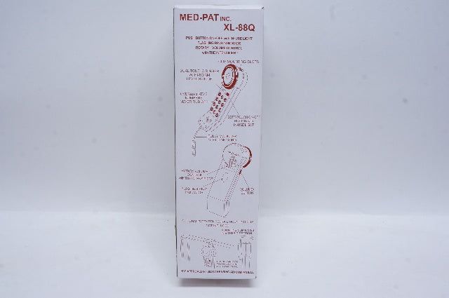 Med-Pat XL-88Q Push Button On-Off with IN-Use Light Flashing Ring Indicator