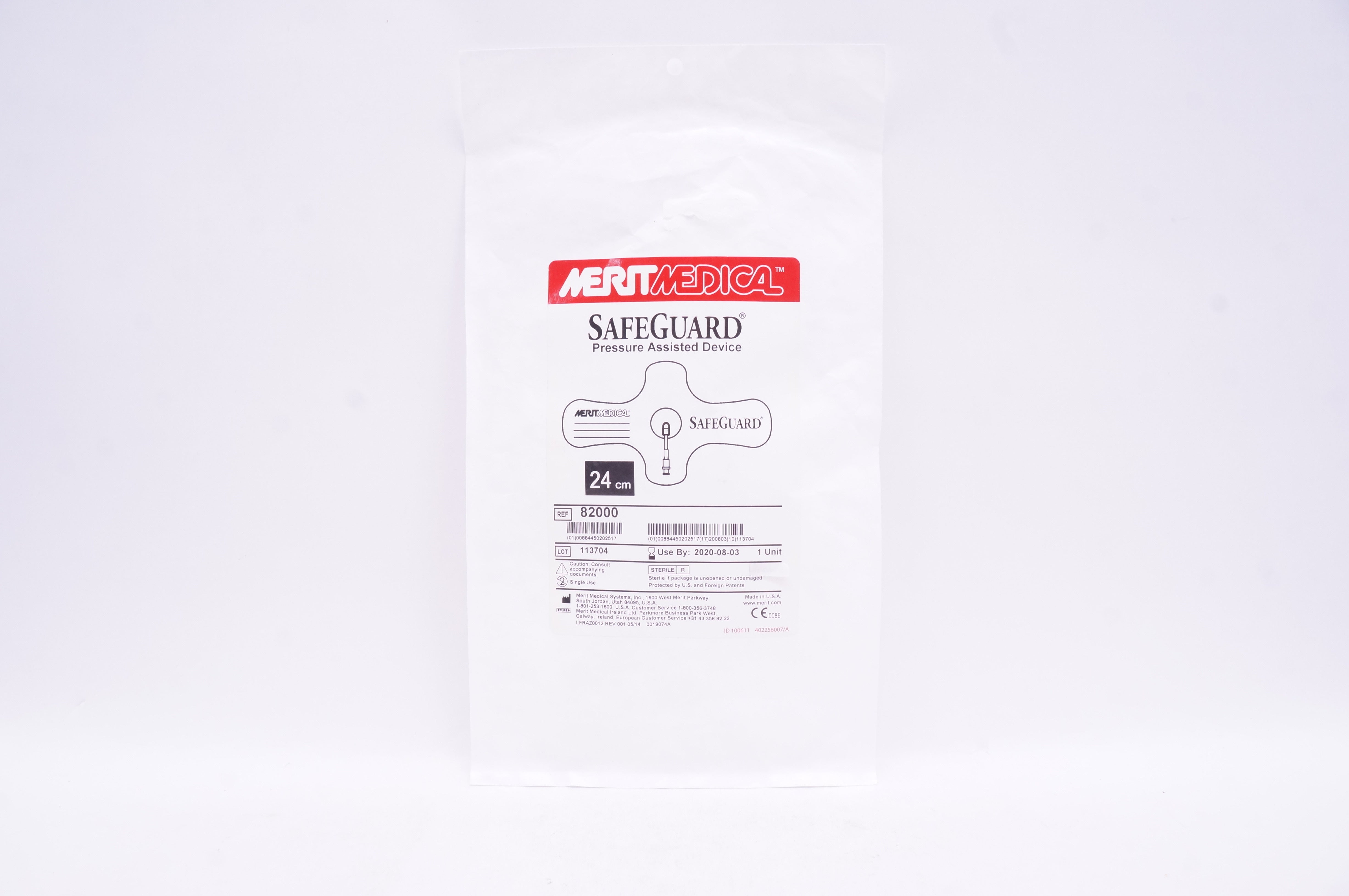 Merit Medical 82000 SafeGuard Pressure Assisted Device 24cm (x)