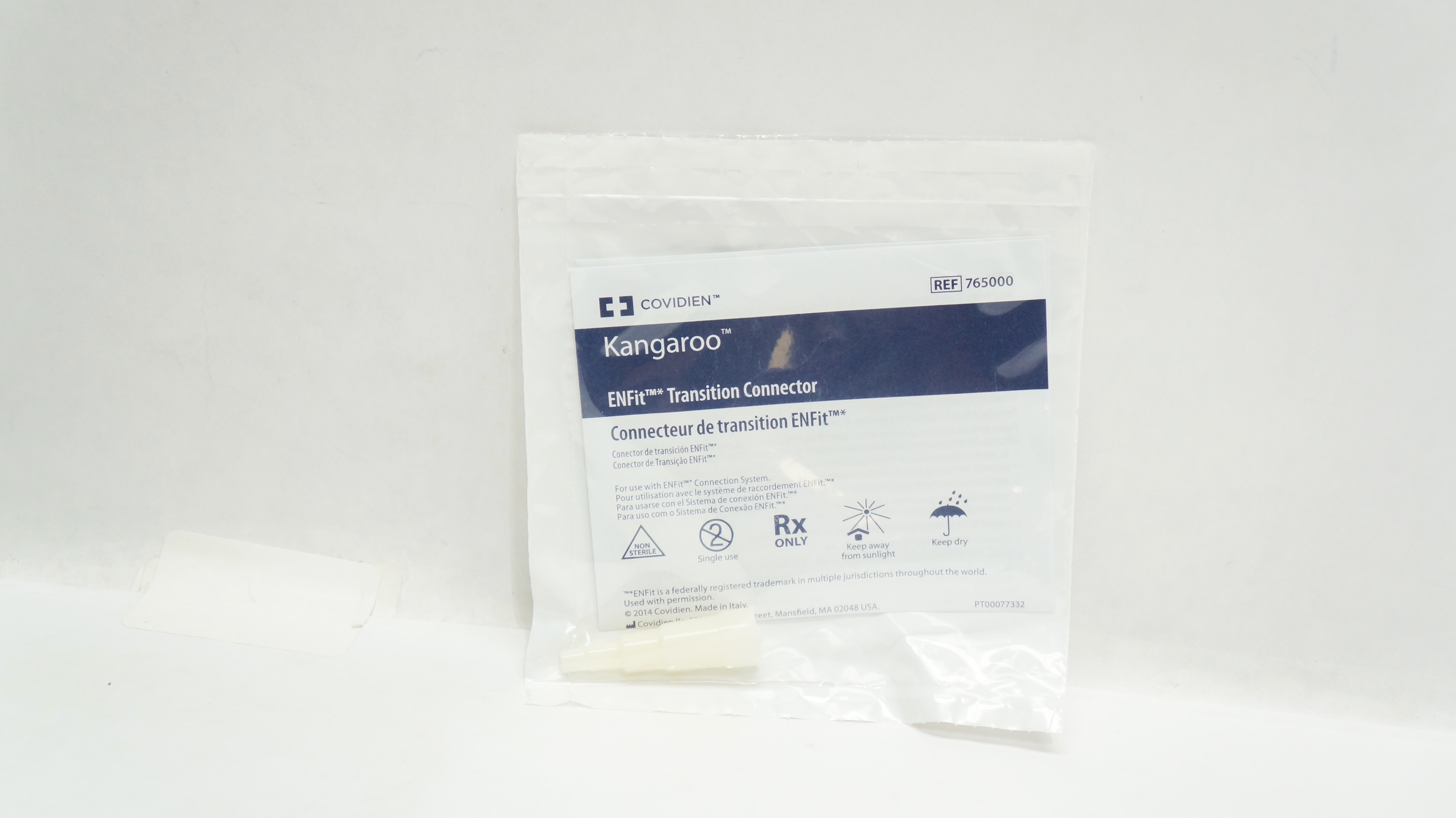 Covidien 765000 Kangaroo EnFit Transition Connector (x)