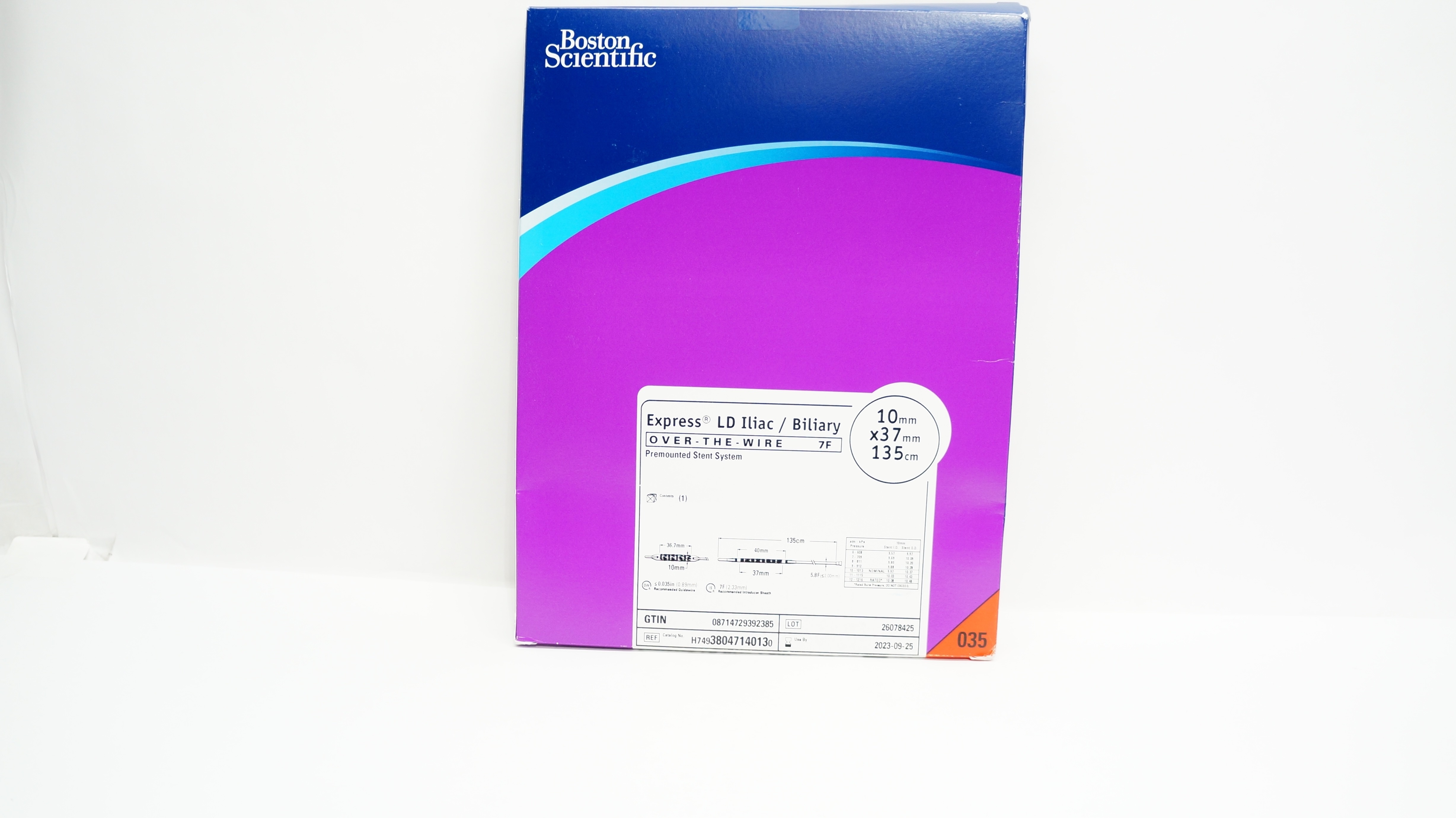 Boston Scientific 3804714013 Express Remounted Stent System 10mmx37mmx135cm (x)