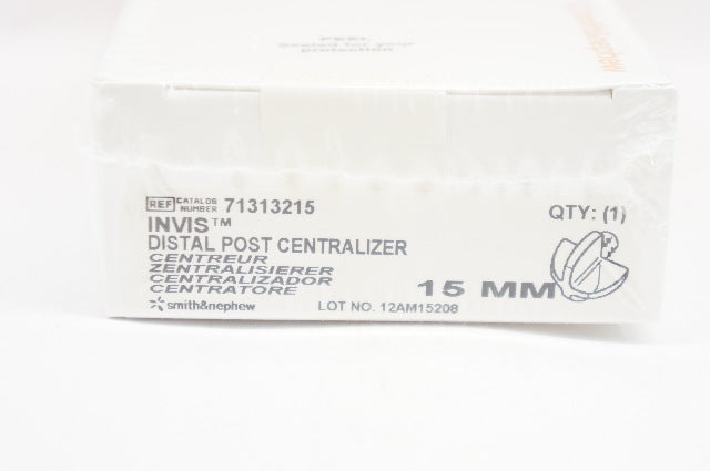 Smith&Nephew 71313215 Invis Distal Post Centralizer 15mm PMMA&Barium Sulfate (x)