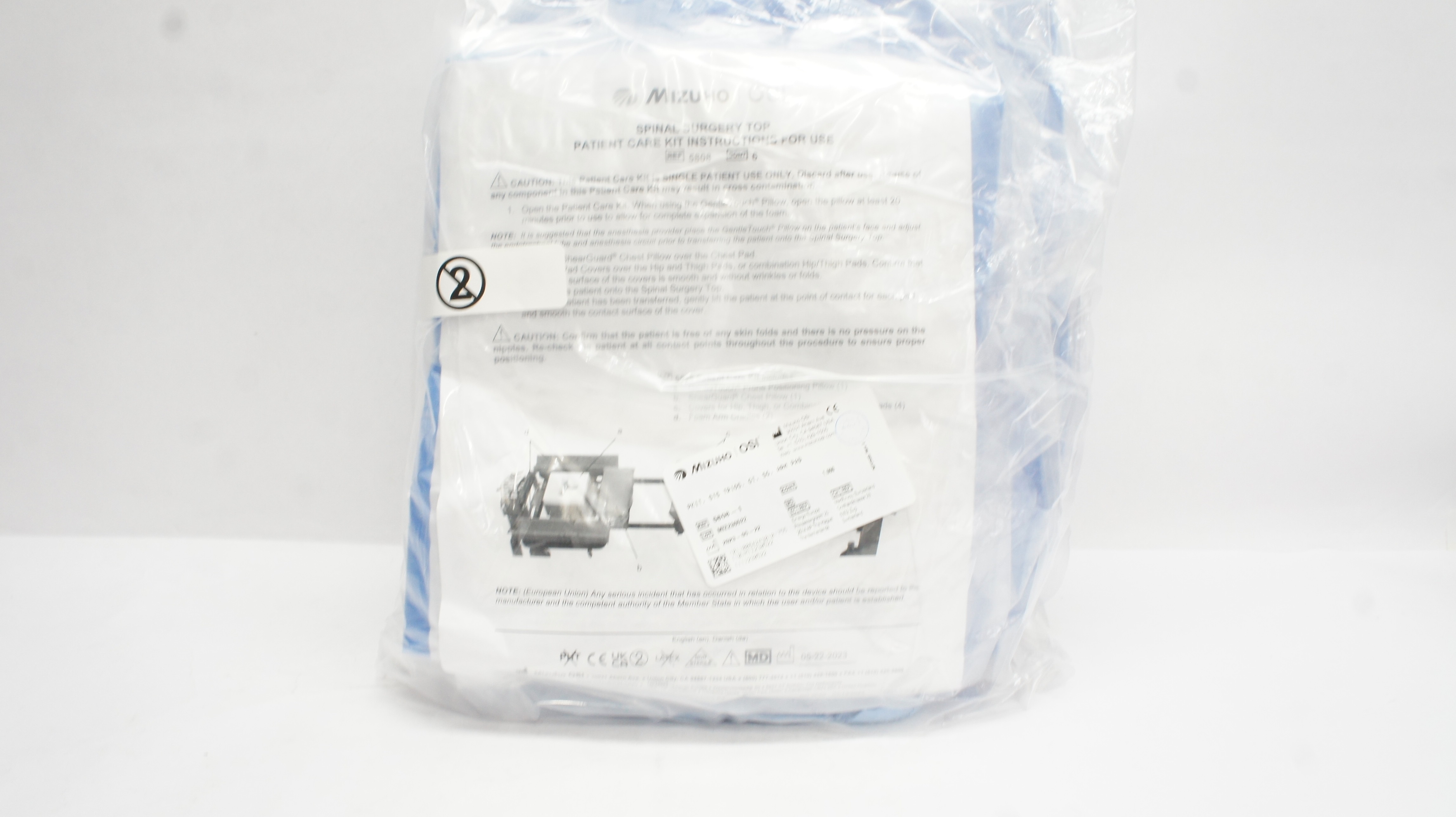 Mizuho OSI 5808 Spinal Surgery Top Patient Care Kit Pack of 6