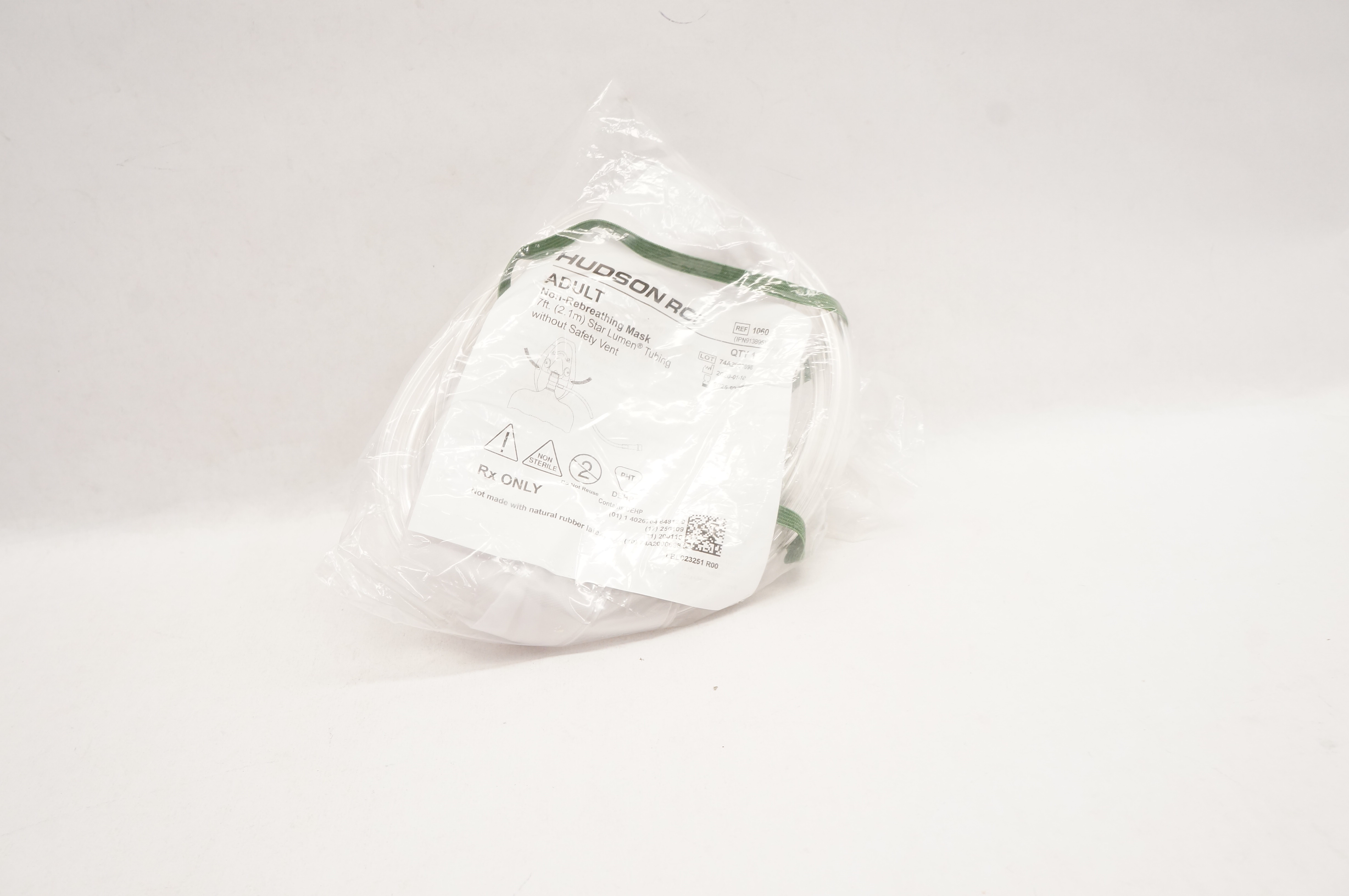 Hudson RCI 1060 Adult Non-Rebreathing Mask