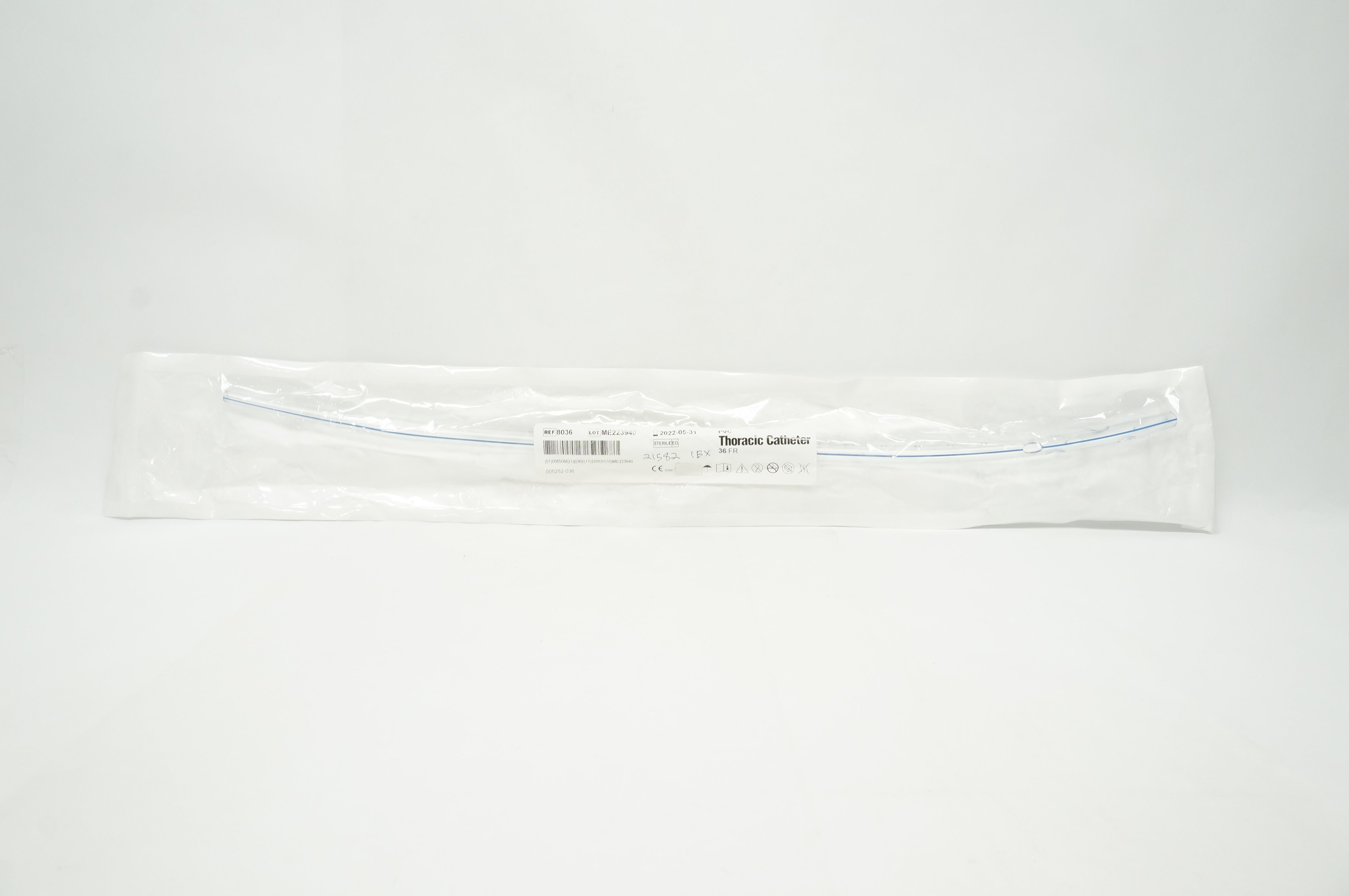 Atrium 8036 PVC Thoracic Cath. 36FR