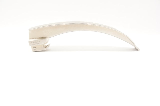 SunMed 0c GreenLine Stainless Laryngoscope Blade G-MAC 4