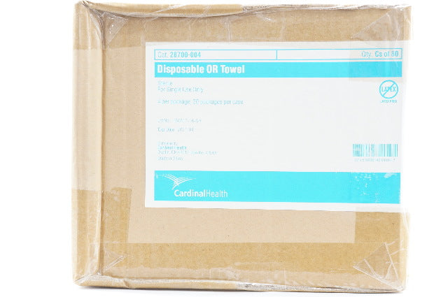 Cardinal Health 28700-004 Disposable OR Towel Sterile Absorbent - Case of 80