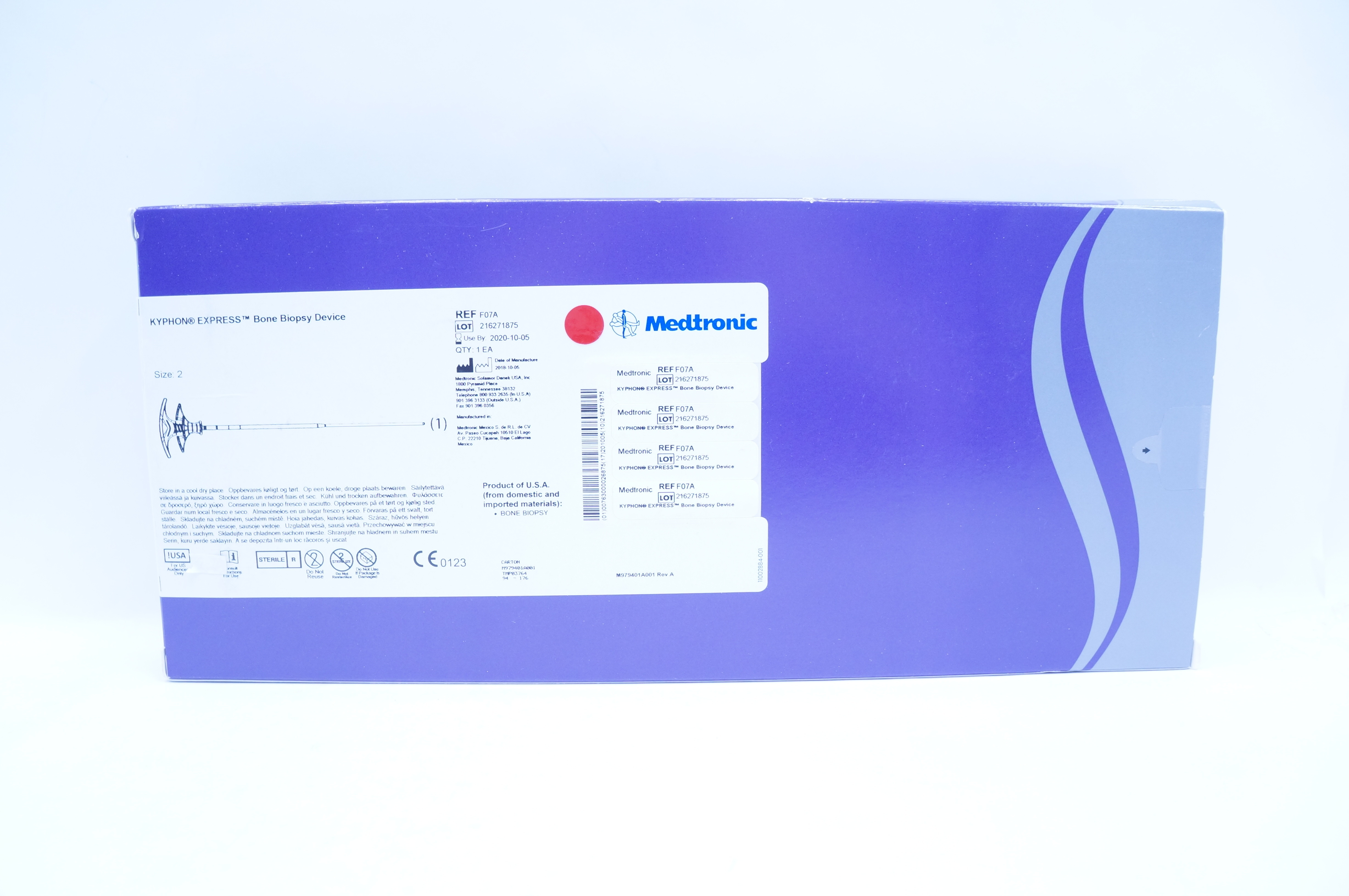 Medtronic F07A KYPHON EXPRESS Bone Biopsy Device, Size 2 (x)