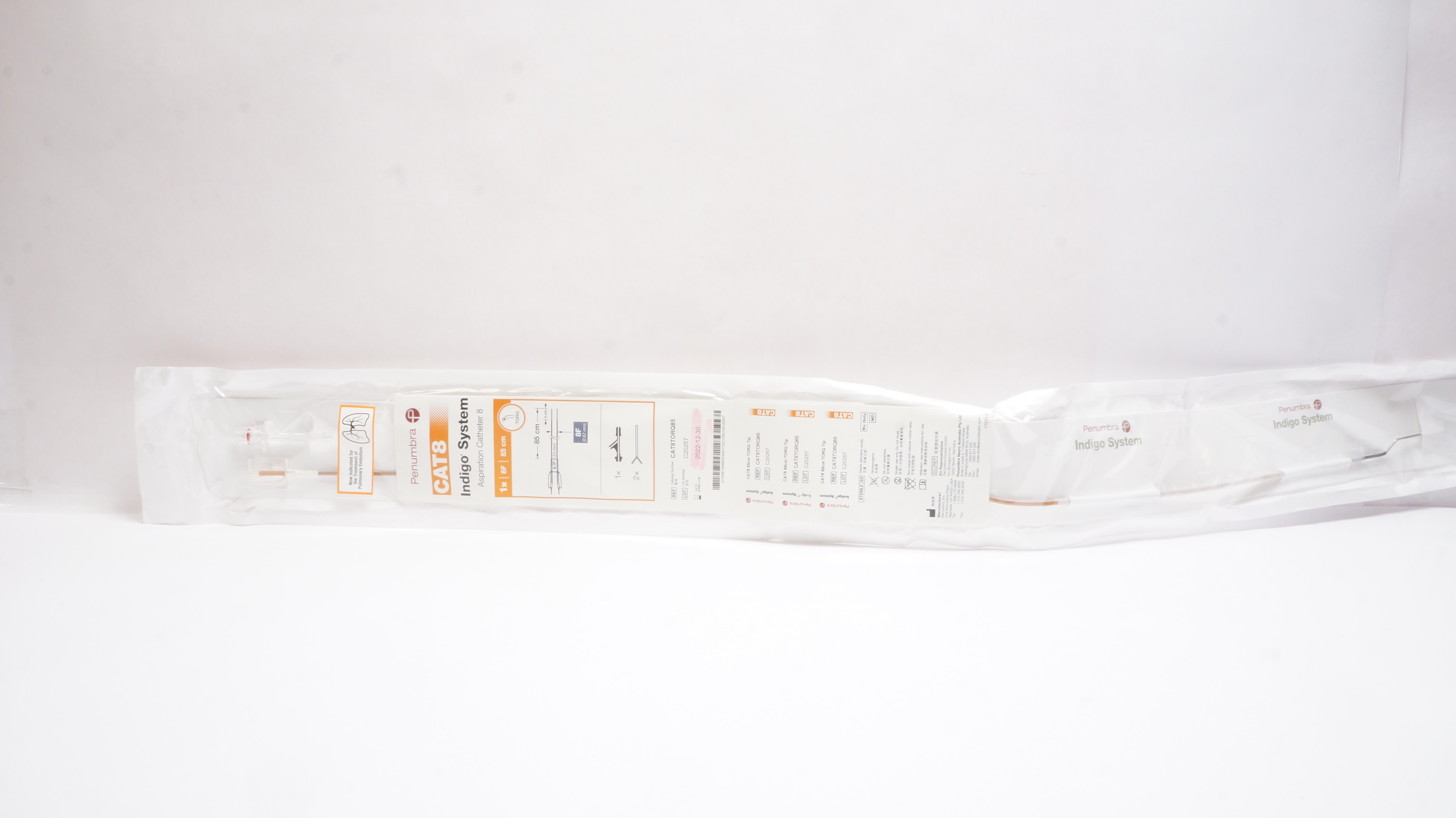 Penumbra CAT8TORQ85 Indigo System Aspiration Catheter 8 (x)