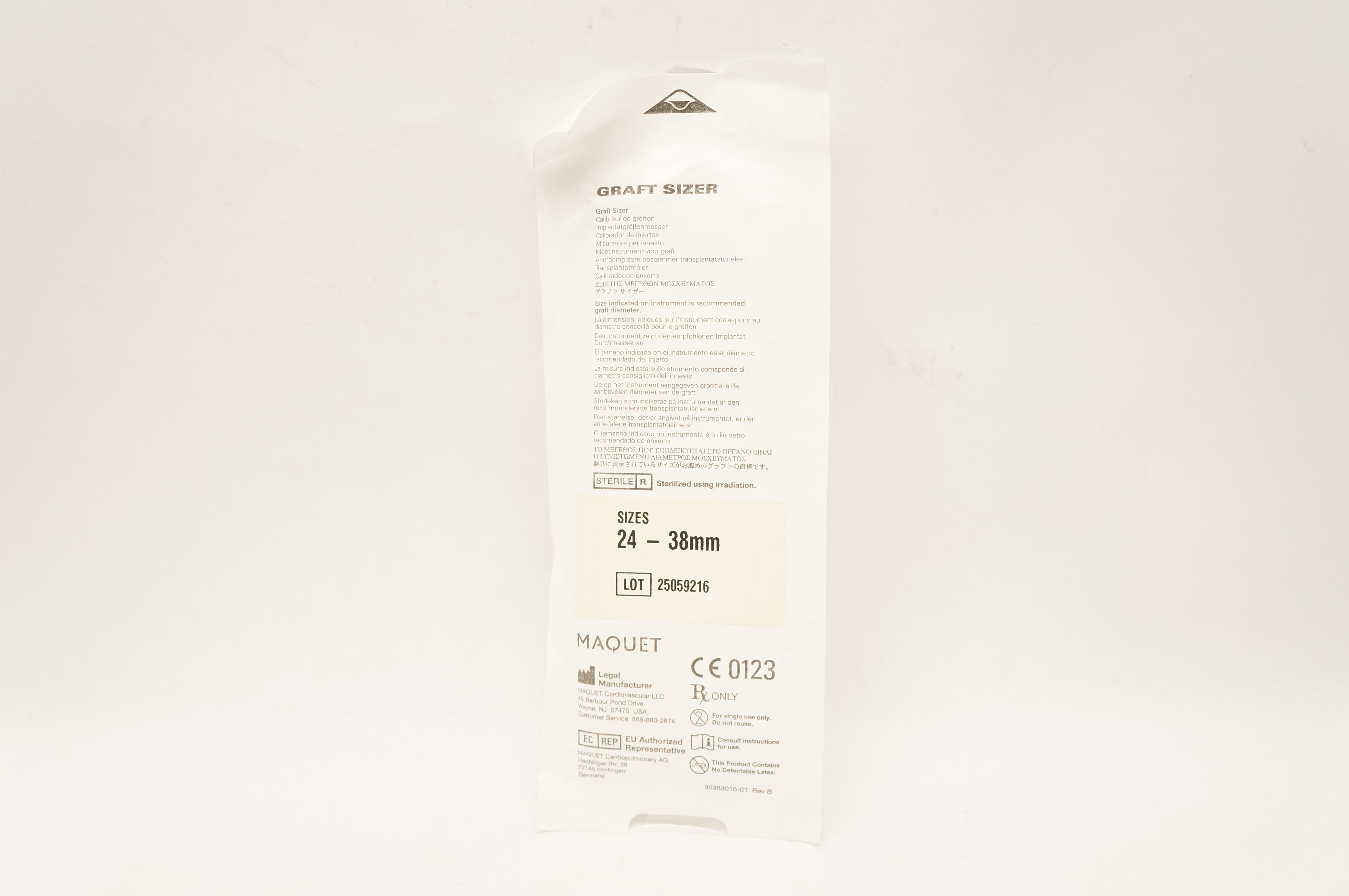 Maquet Graft Sizer 24mm - 38mm