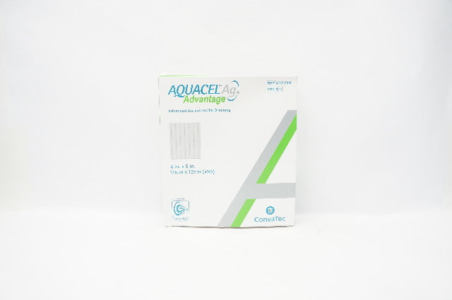 ConvaTec 422299 Aquacel Ag Advanced Antimicrobial Dressing 4 x 5inch - Box of 9