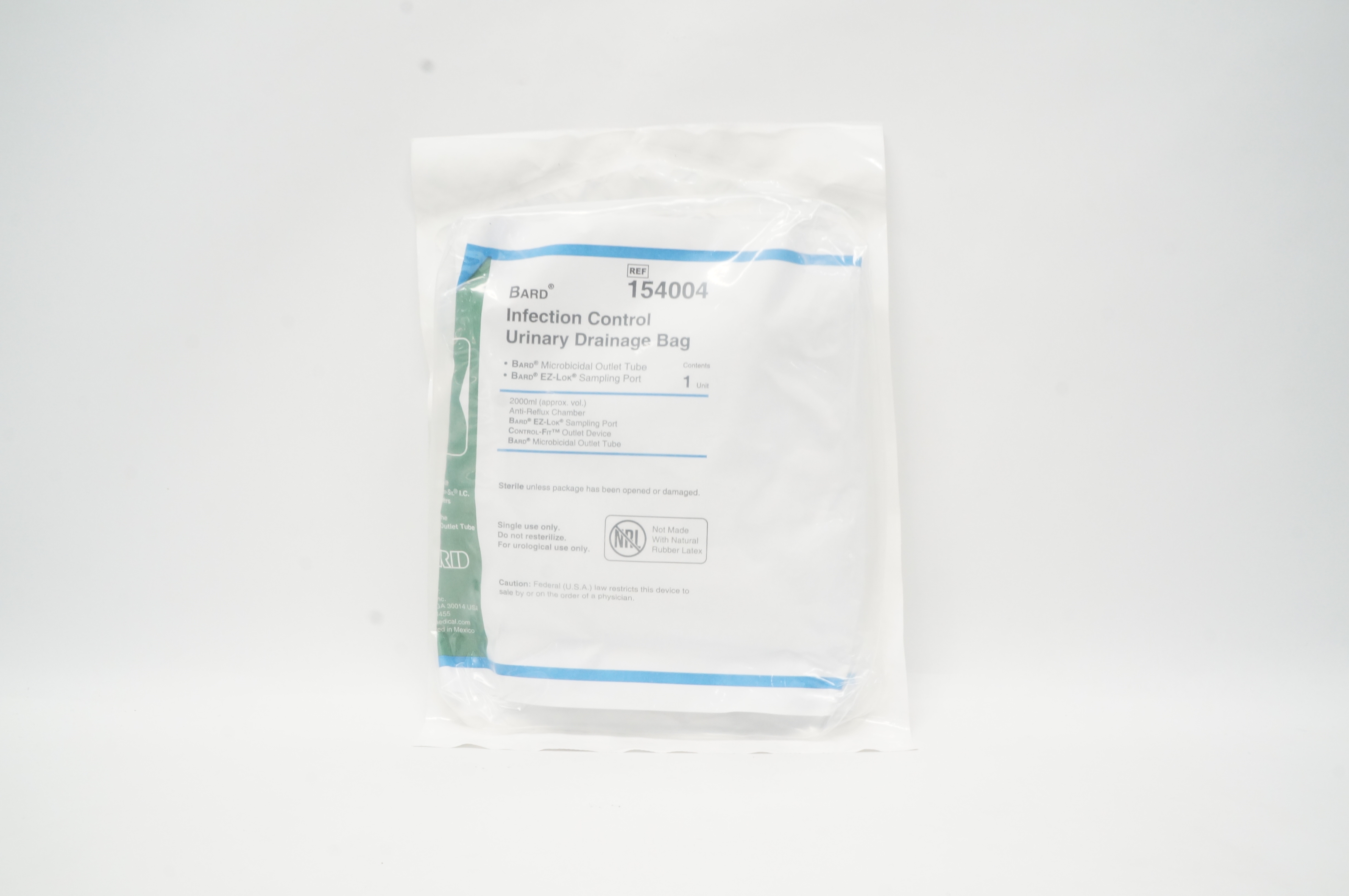 Bard 154004 Infection Control Urinary Drainage Bag