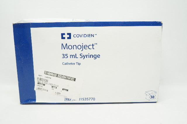 Covidien 8881535770 Monoject Syringe Cath.Tip 35mL - Box of 30