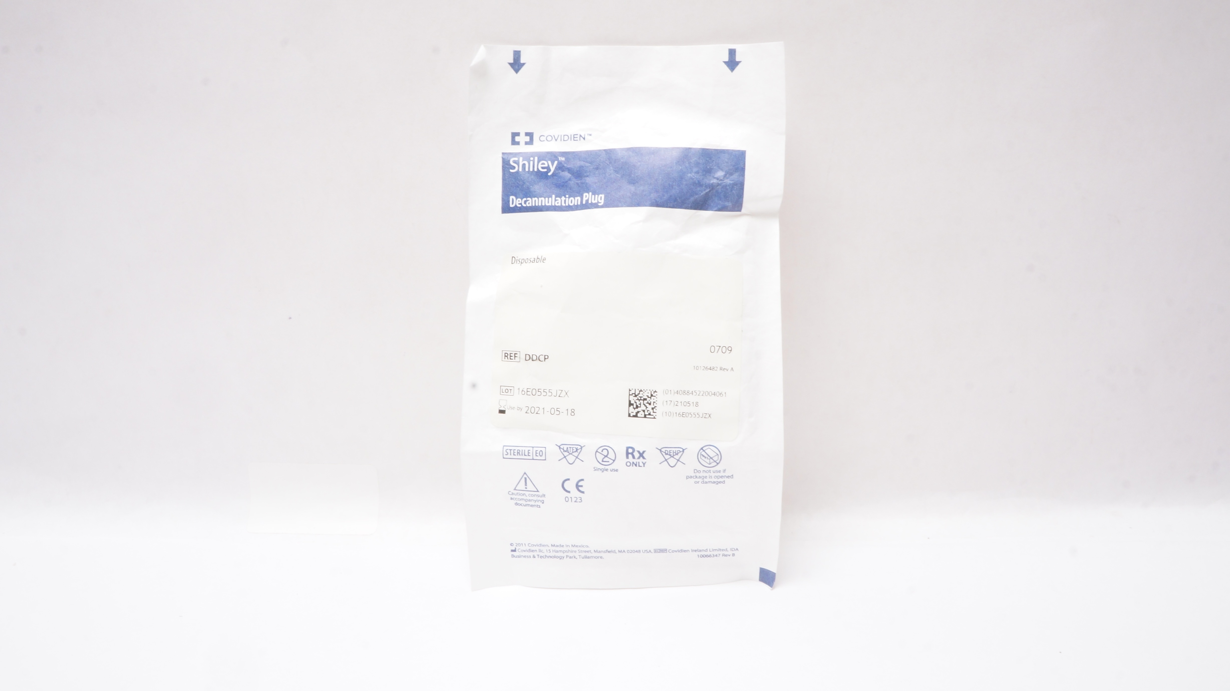 Covidien DDCP Shiley Decannulation Plug Disposable (x)