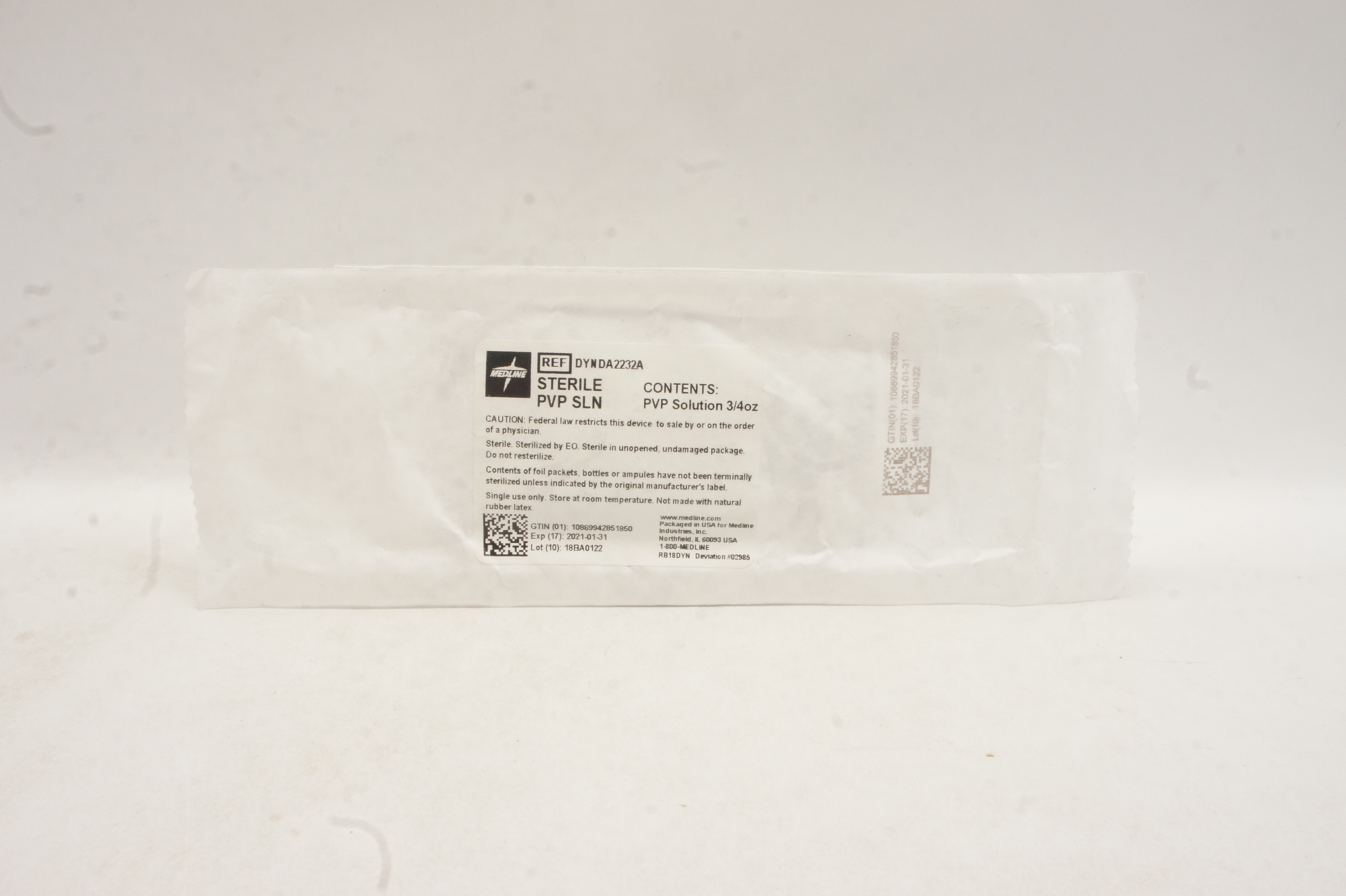 Medline DYNDA2232A Sterile PVP SLN (x)