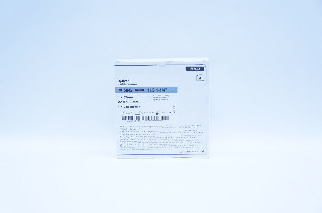 Smiths Medical 5042 Jelco Optiva IV Cath. 16G x 1-1/4inch - Box of 50