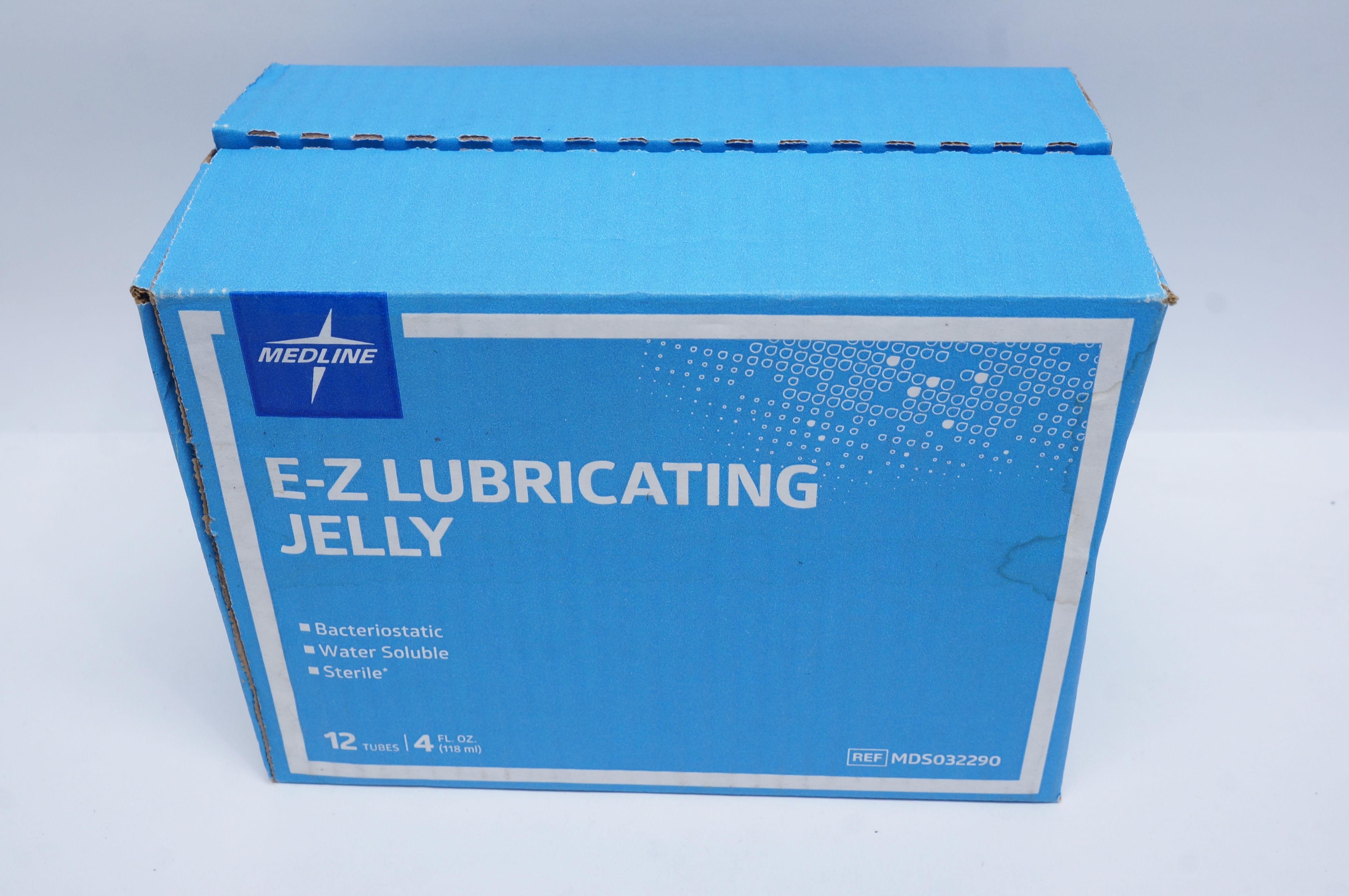 Medline MDS032290 E-Z Lubricating Jelly 4 fl. oz. - Box of 12