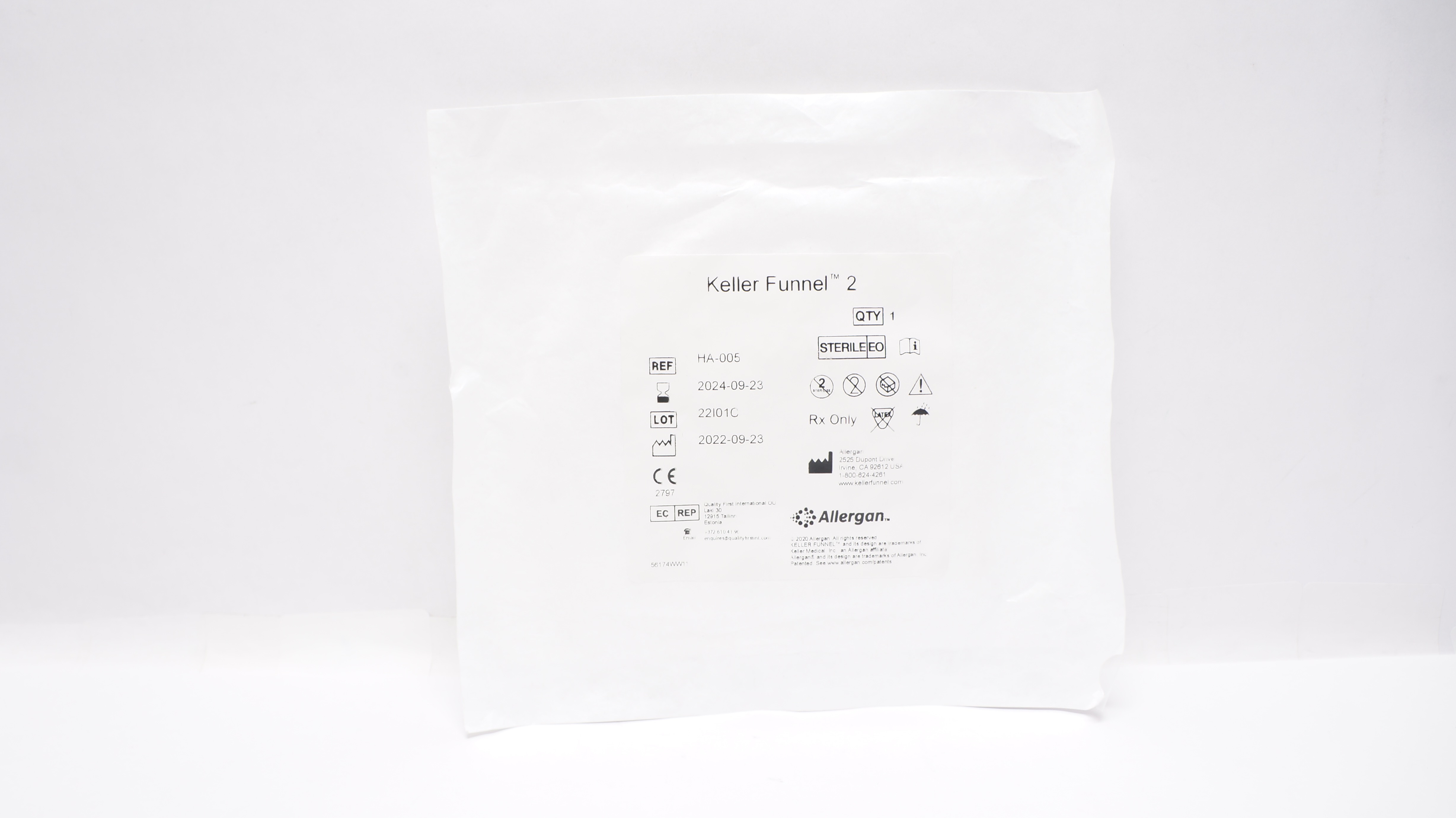 Allergan HA-005 Keller Funnel 2