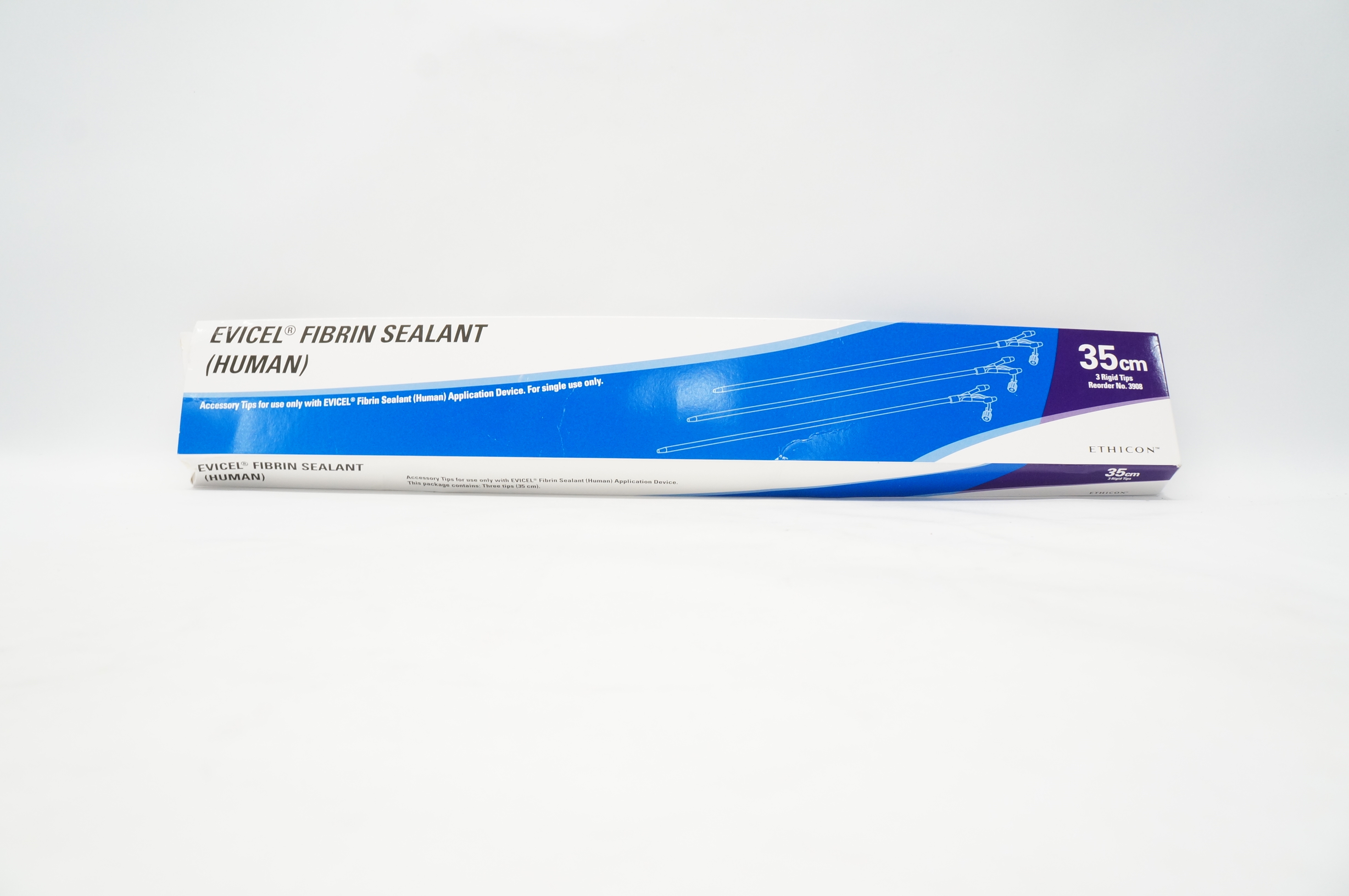 Ethicon 3908 EVICEL Fibrin Sealant (Human) 35cm 3 Rigid Tips