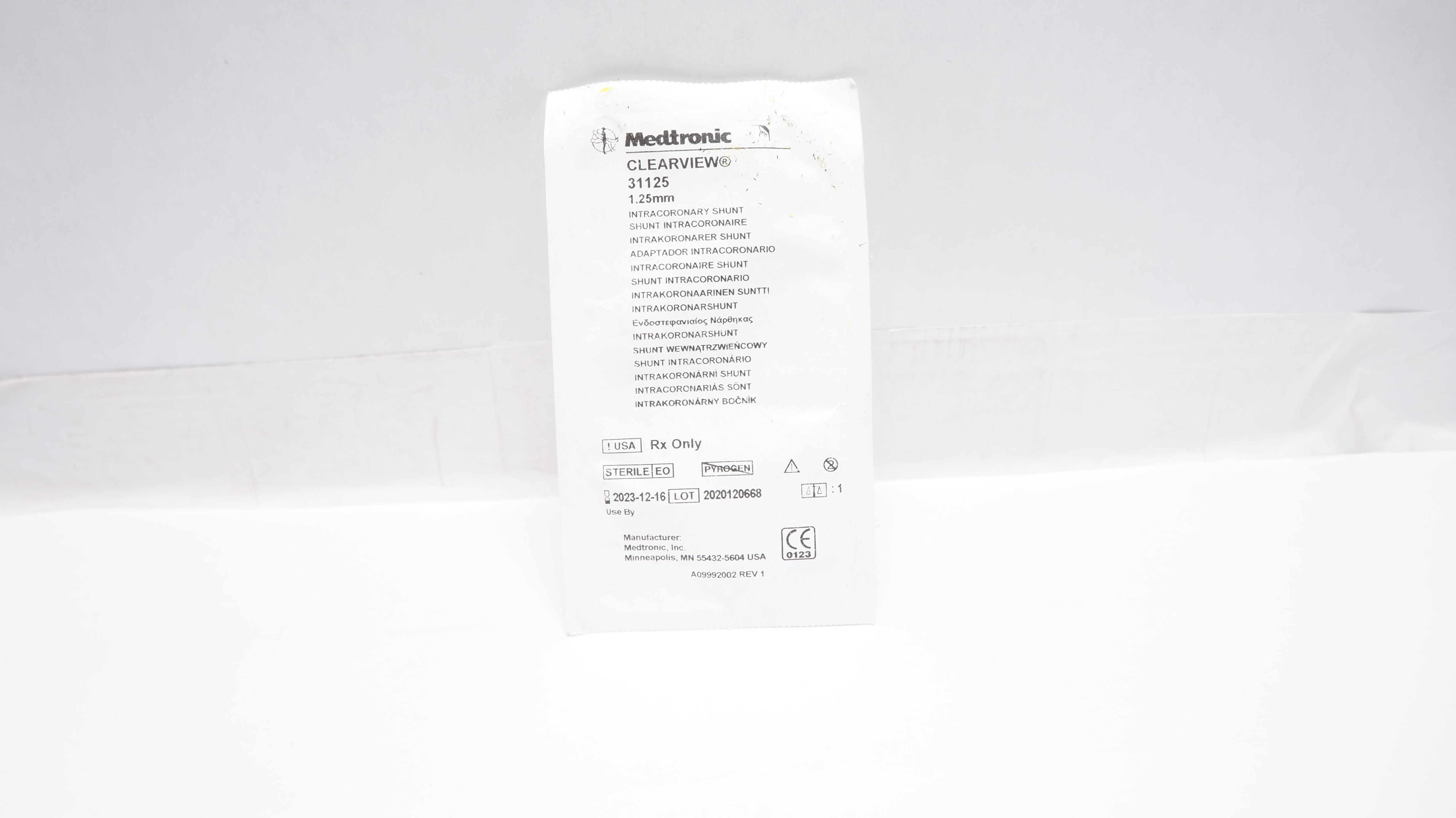 Medtronic 31125 Clearview Intracoronary Shunt 1.25mm (x)