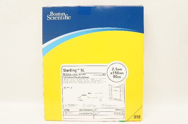 Boston Scientific 3914825159 PTA Balloon Dilatation Cath. 2.5x150mmx90cm(x)