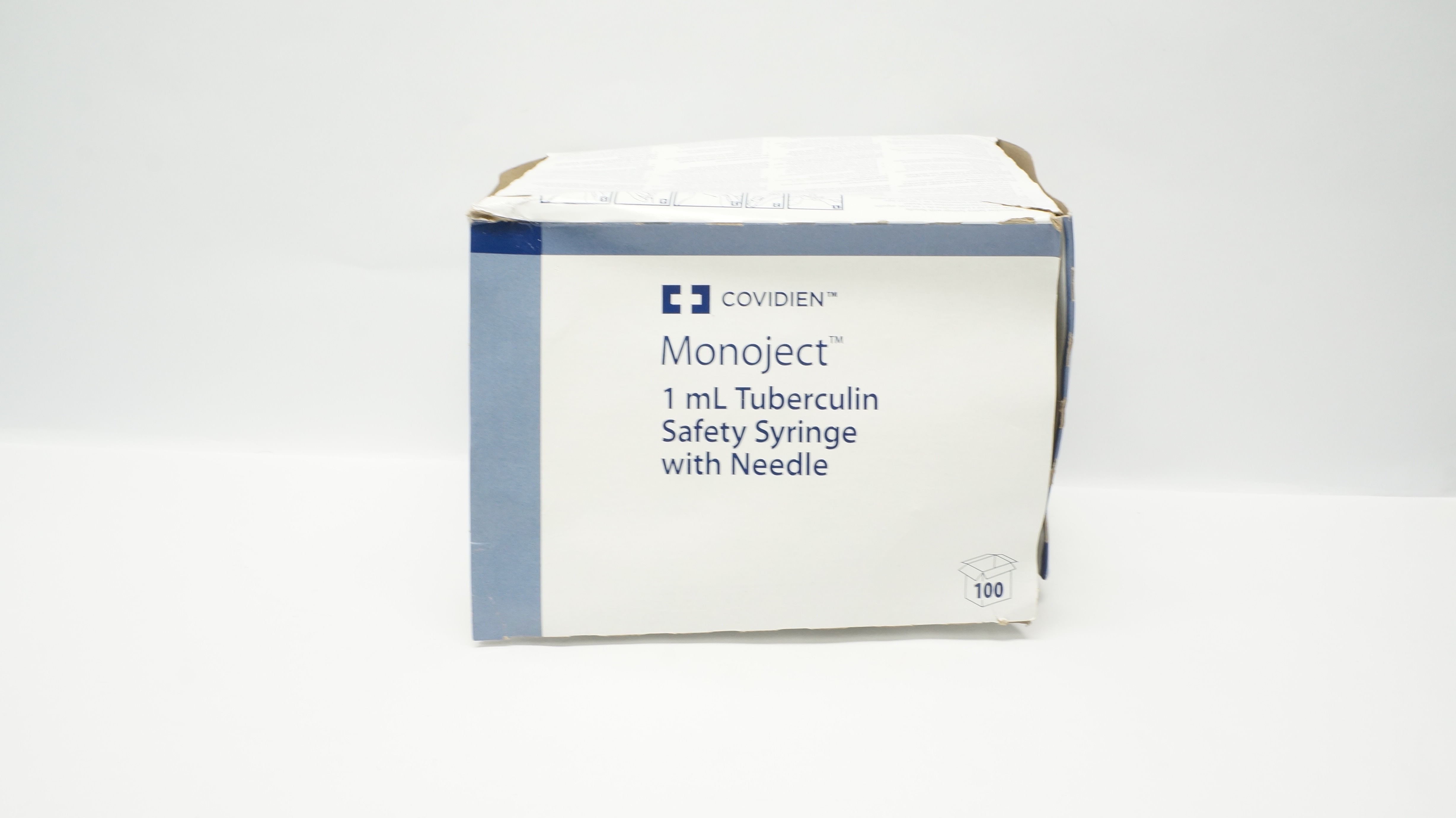 Covidien 8881511235 Monoject 1ml Tuberculin Safety Syringe W/Ndle - Box of100(X)