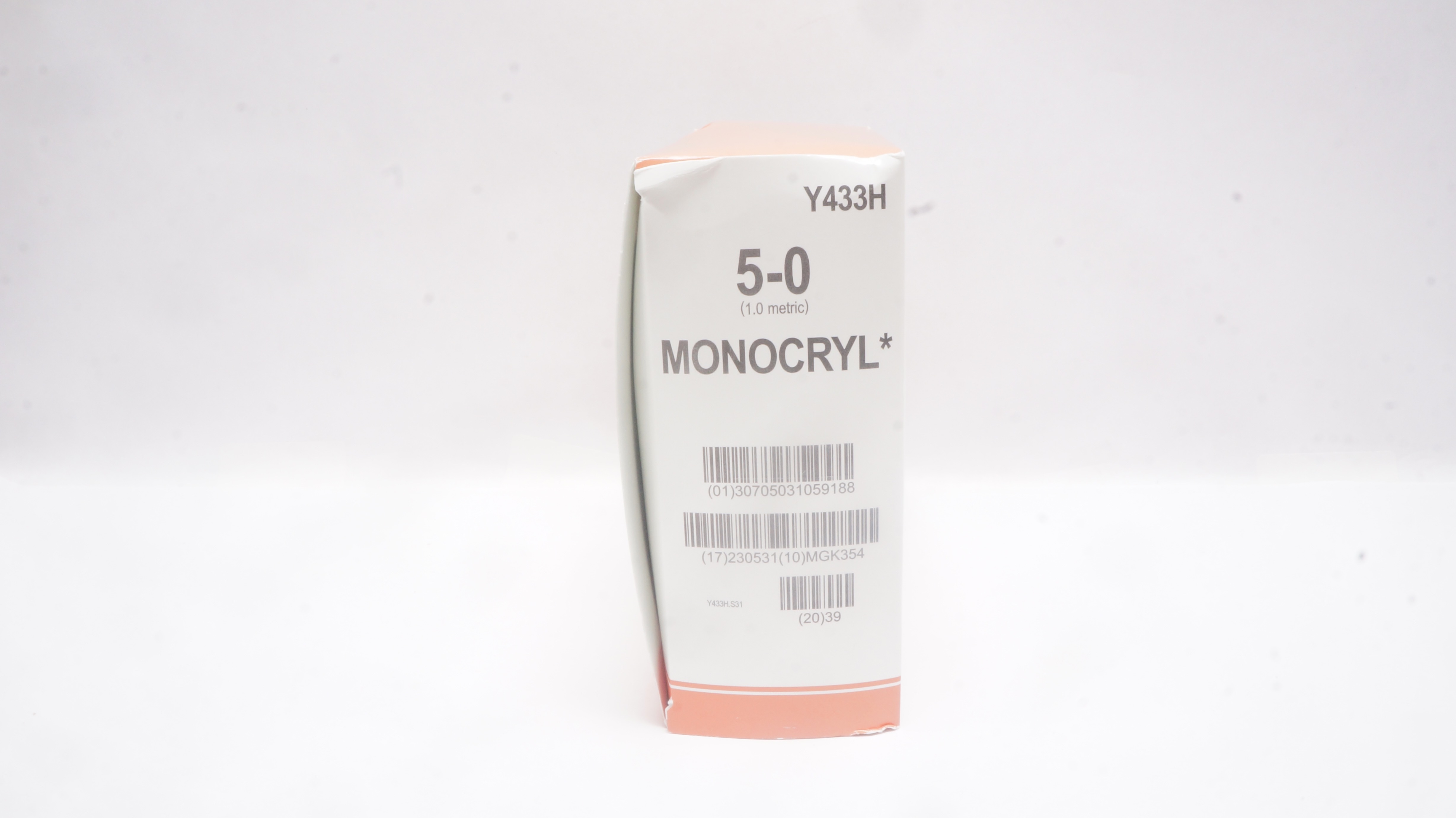 Ethicon Y433H 5-0 MONOCRYL, TF, 13mm 1/2c Taper, 27inch (x) - Box of 32