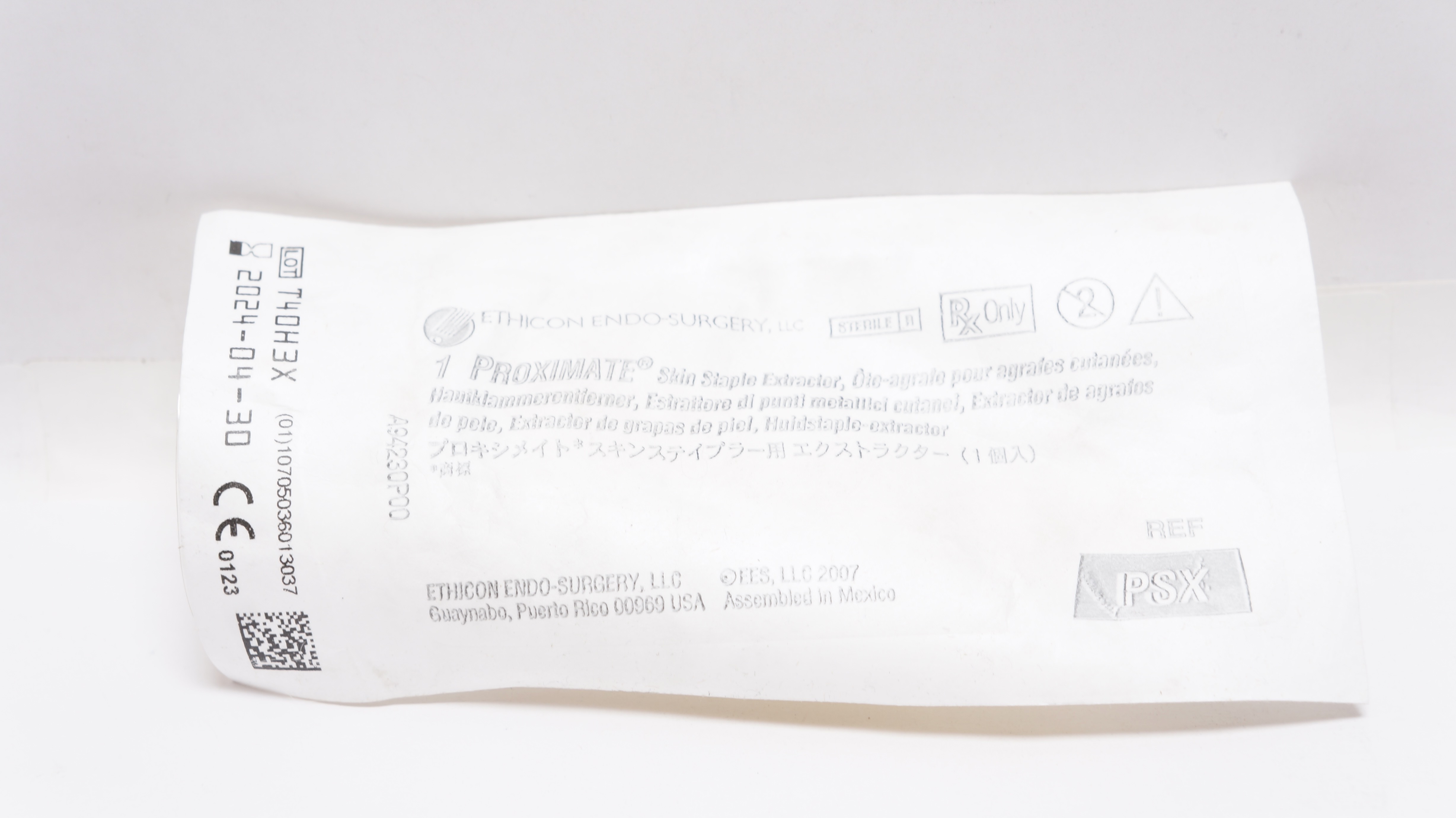 Ethicon PSX 1 Proximate Skin Staple Extractor