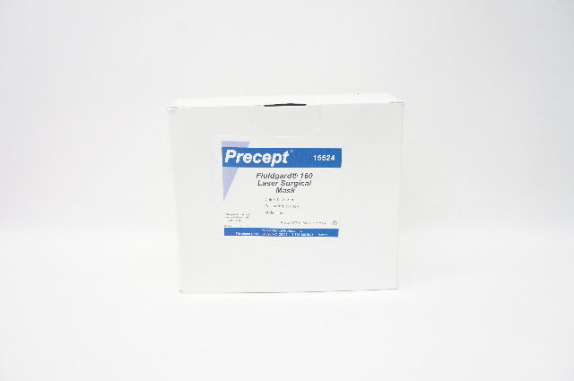 Precept 15524 FluidGard 160 Laser Surgical Mask, Ties, Lavender - Box of 50
