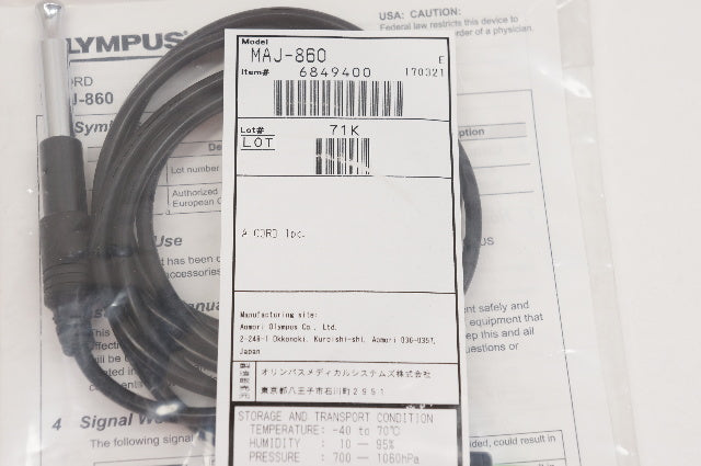 OLYMPUS - cMHkj6gDsMpLojt Olympus Ref MAJ-1985, Cylinder Hose with Switch Over Valve